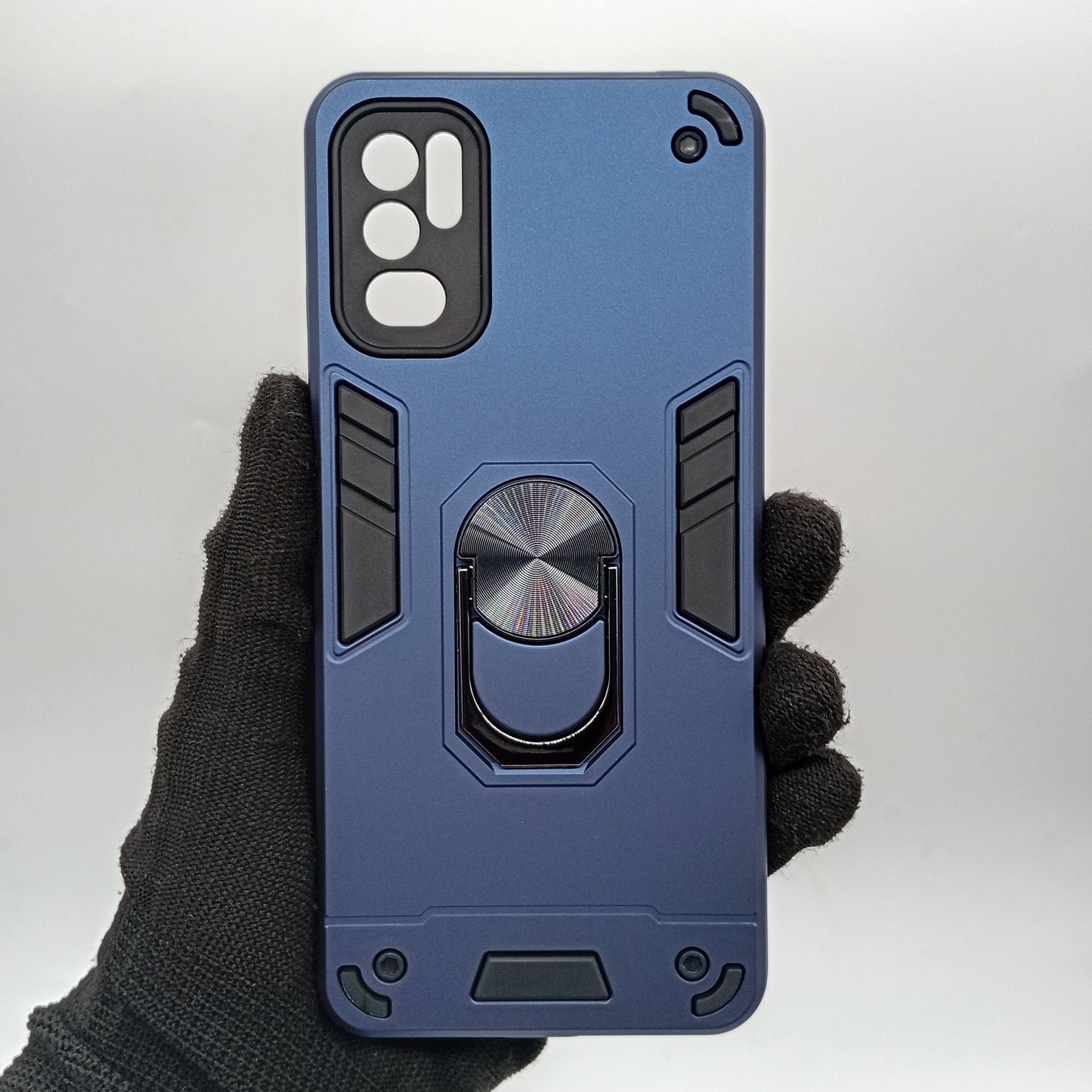 Redmi Note 10 5G Hard PC Case with ring holder Shockproof Slim back Cover