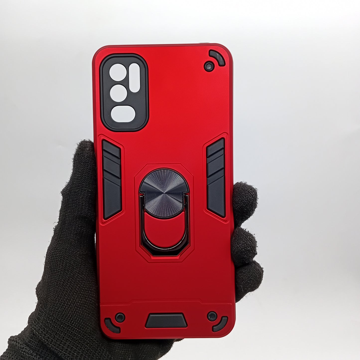 Redmi Note 10 5G Hard PC Case with ring holder Shockproof Slim back Cover