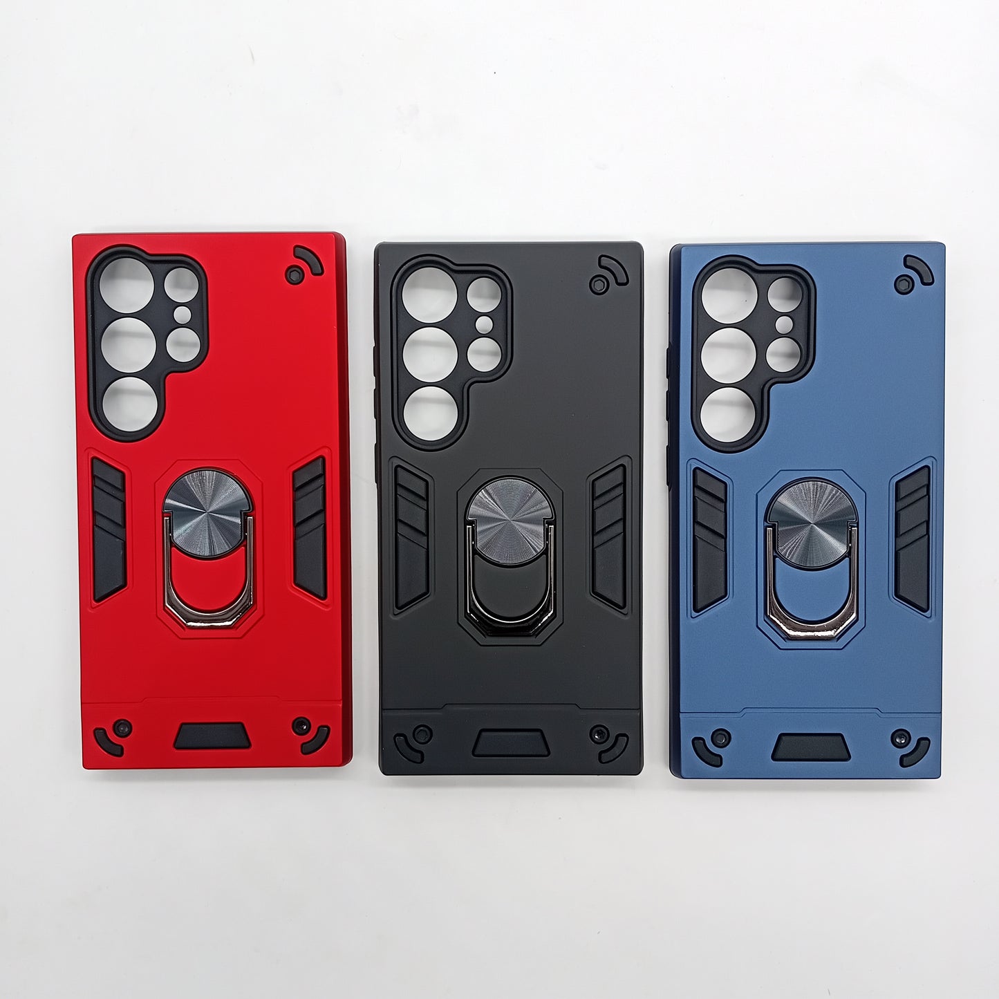 Samsung S24 Ultra Hard PC Case with ring holder Shockproof Slim back Cover