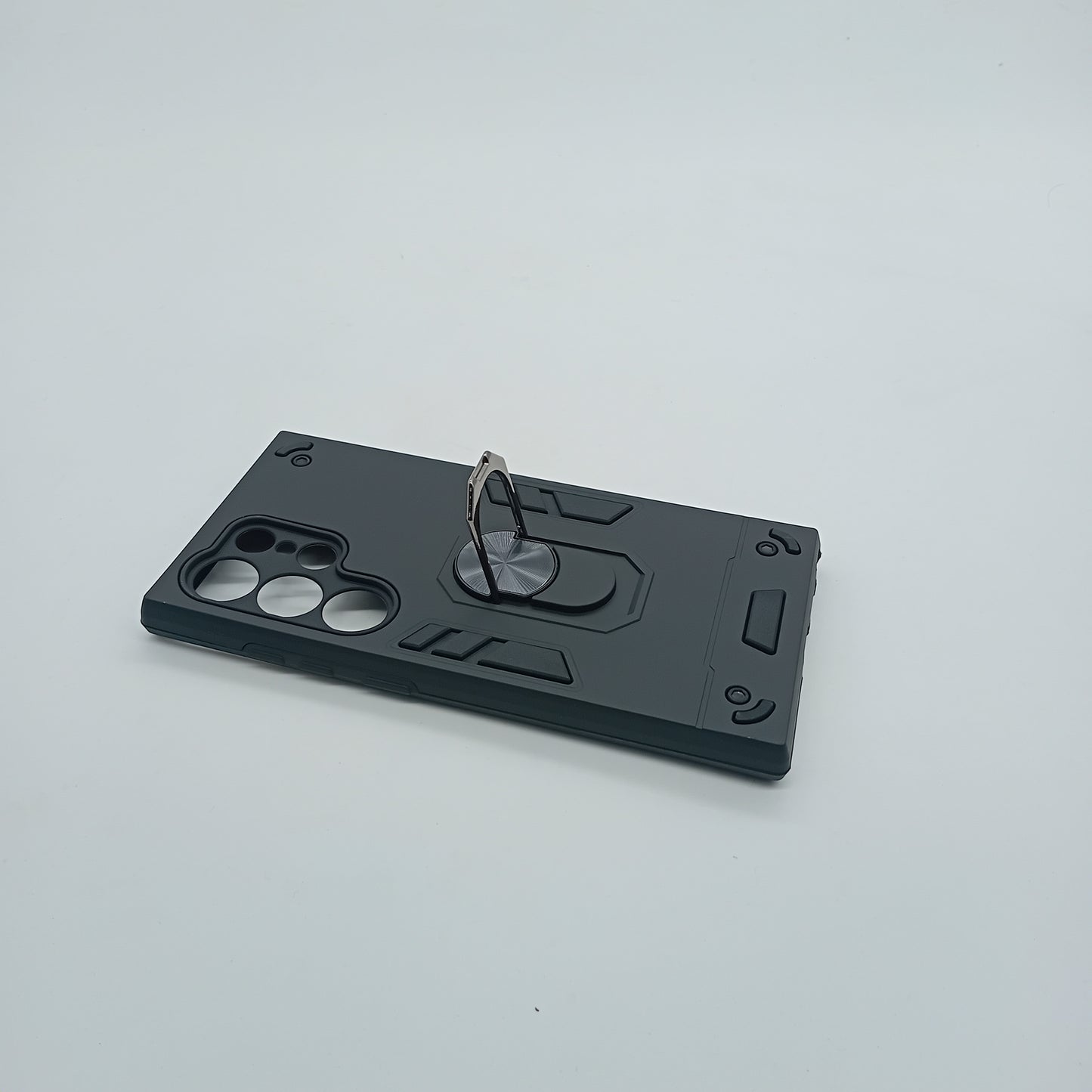 Samsung S24 Ultra Hard PC Case with ring holder Shockproof Slim back Cover