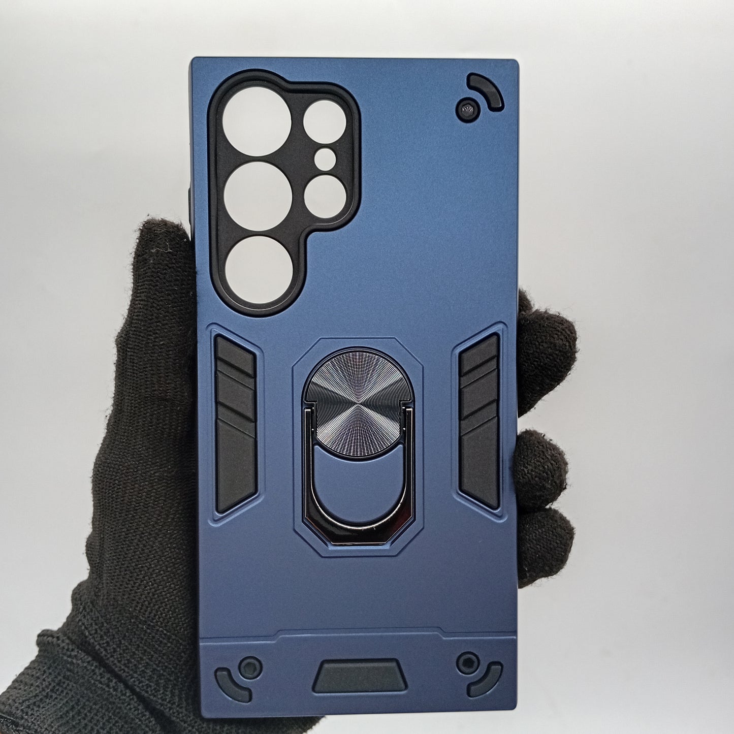 Samsung S24 Ultra Hard PC Case with ring holder Shockproof Slim back Cover