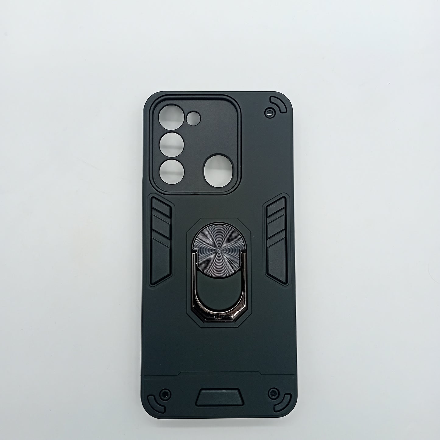 Tecno Spark 8C Hard PC Case with ring holder Shockproof Slim back Cover