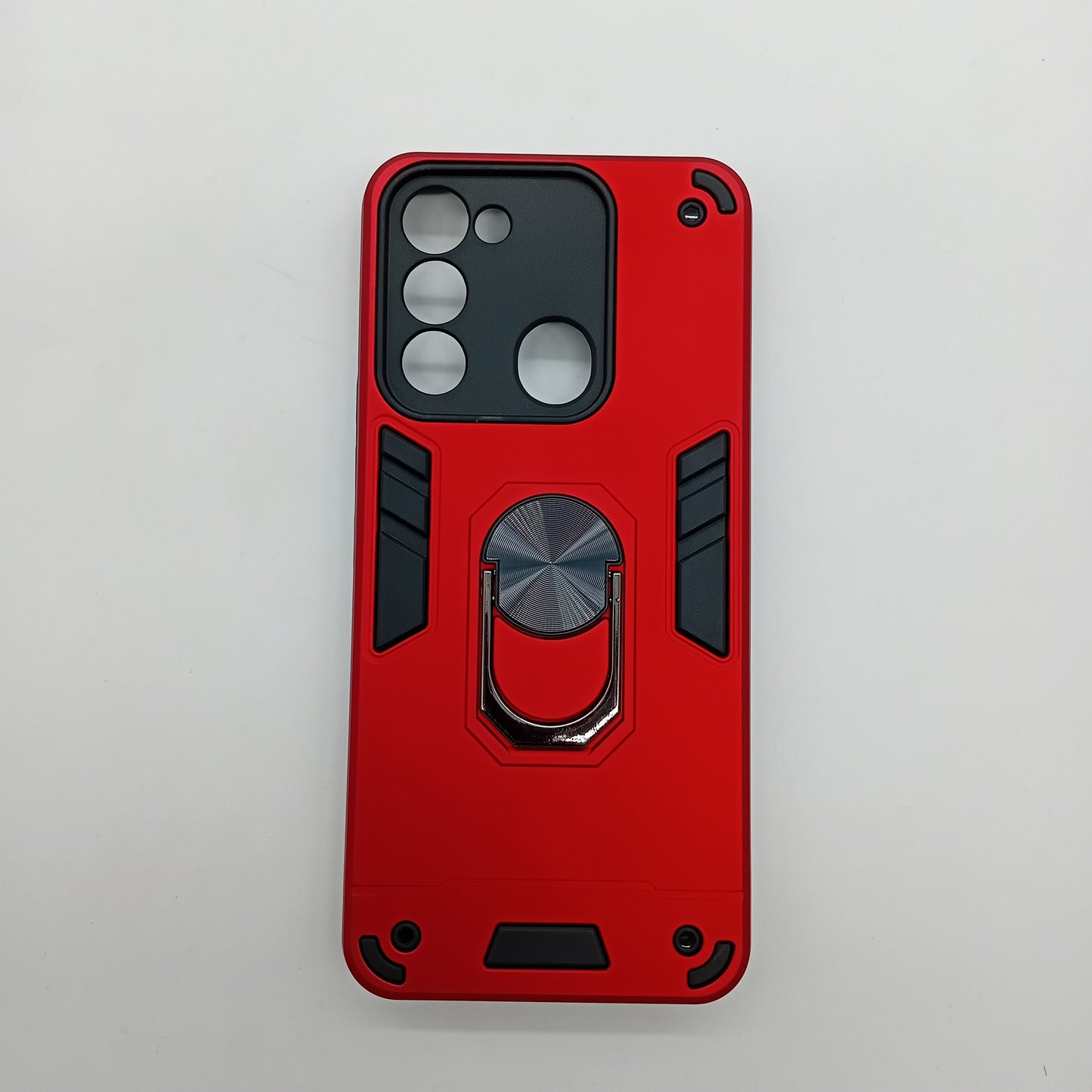 Tecno Spark 8C Hard PC Case with ring holder Shockproof Slim back Cover