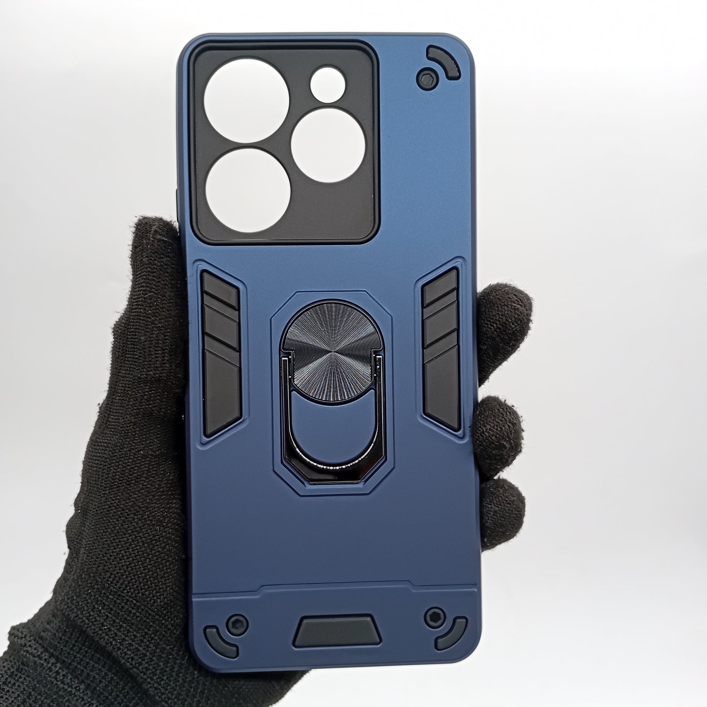 Tecno Spark 10 Pro Hard PC Case with ring holder Shockproof Slim back Cover