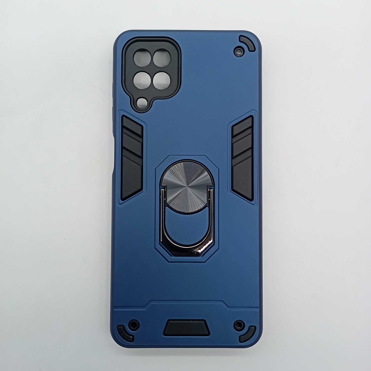 Samsung A12 Hard PC Case with ring holder Shockproof Slim back Cover