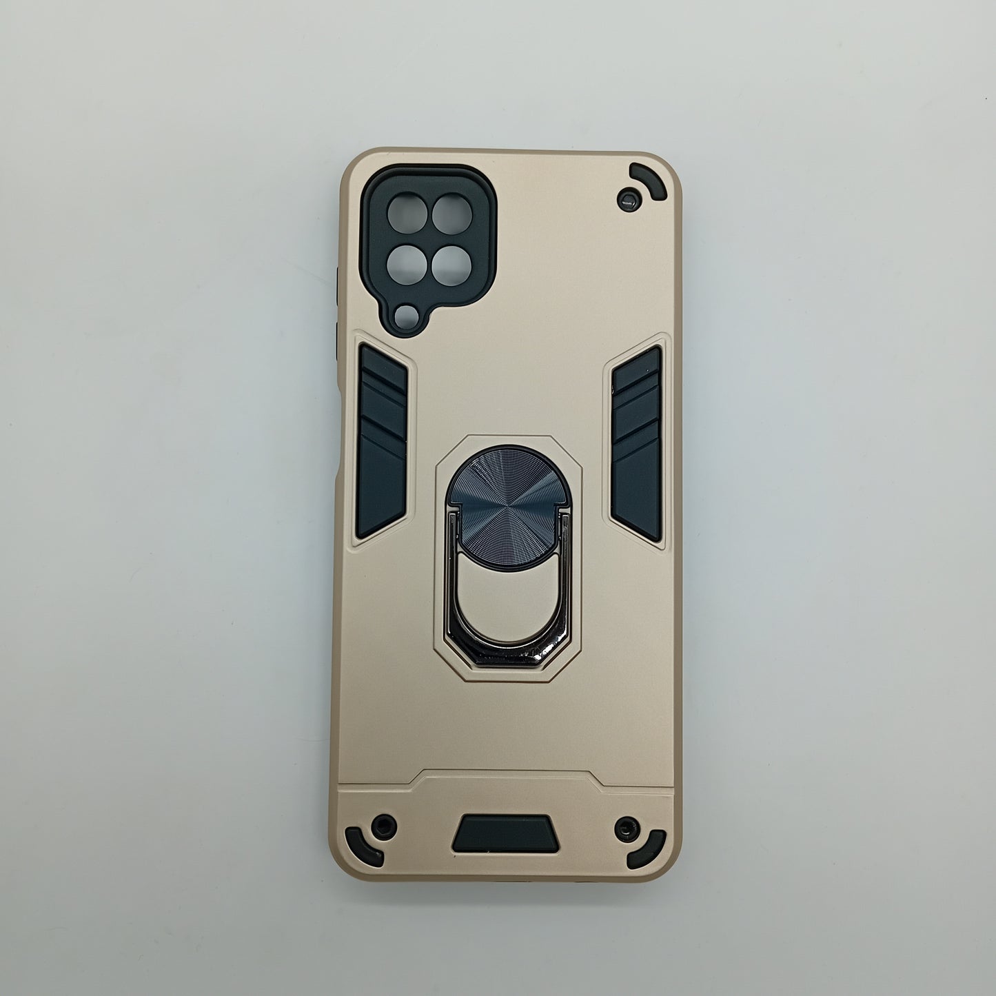 Samsung A12 Hard PC Case with ring holder Shockproof Slim back Cover