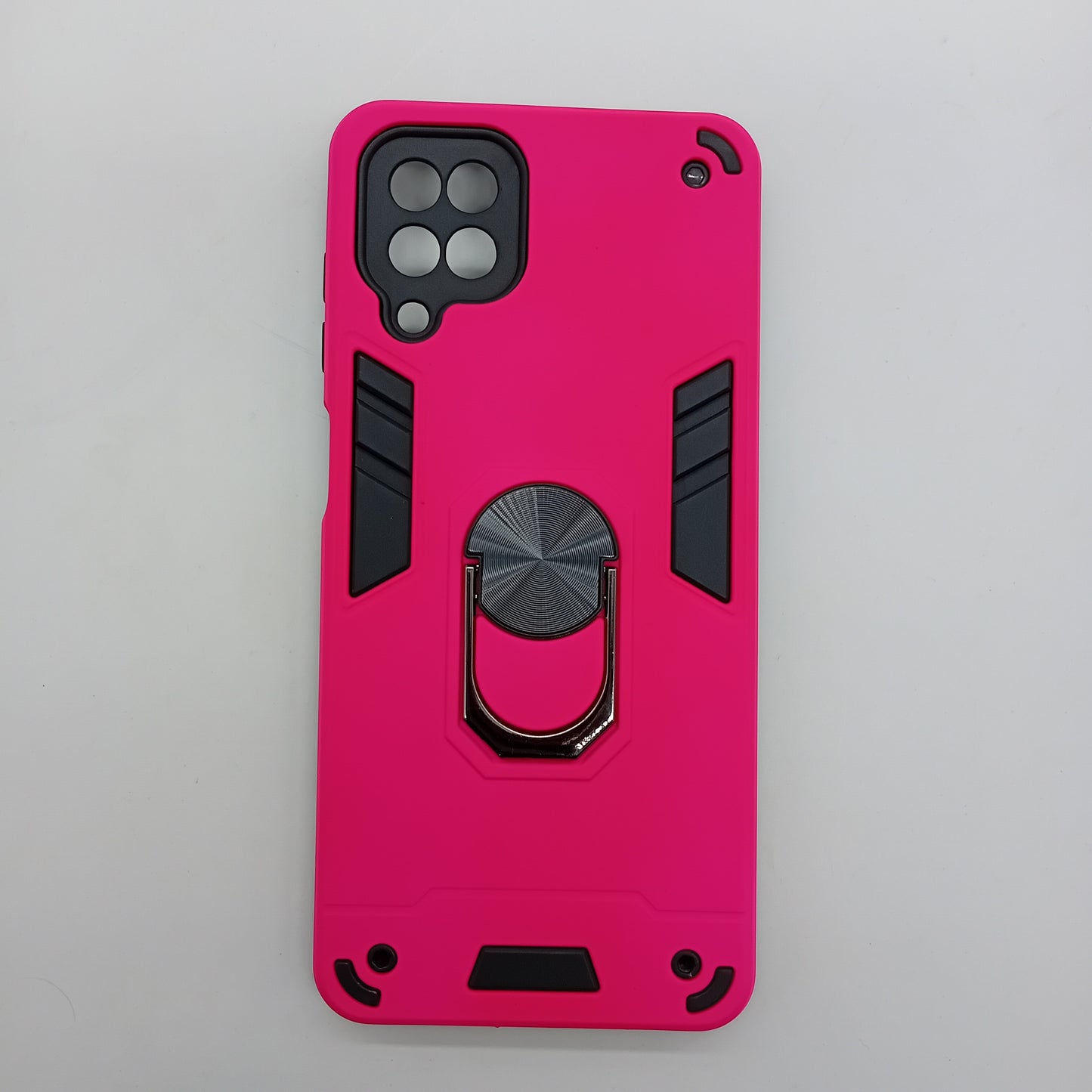 Samsung A12 Hard PC Case with ring holder Shockproof Slim back Cover
