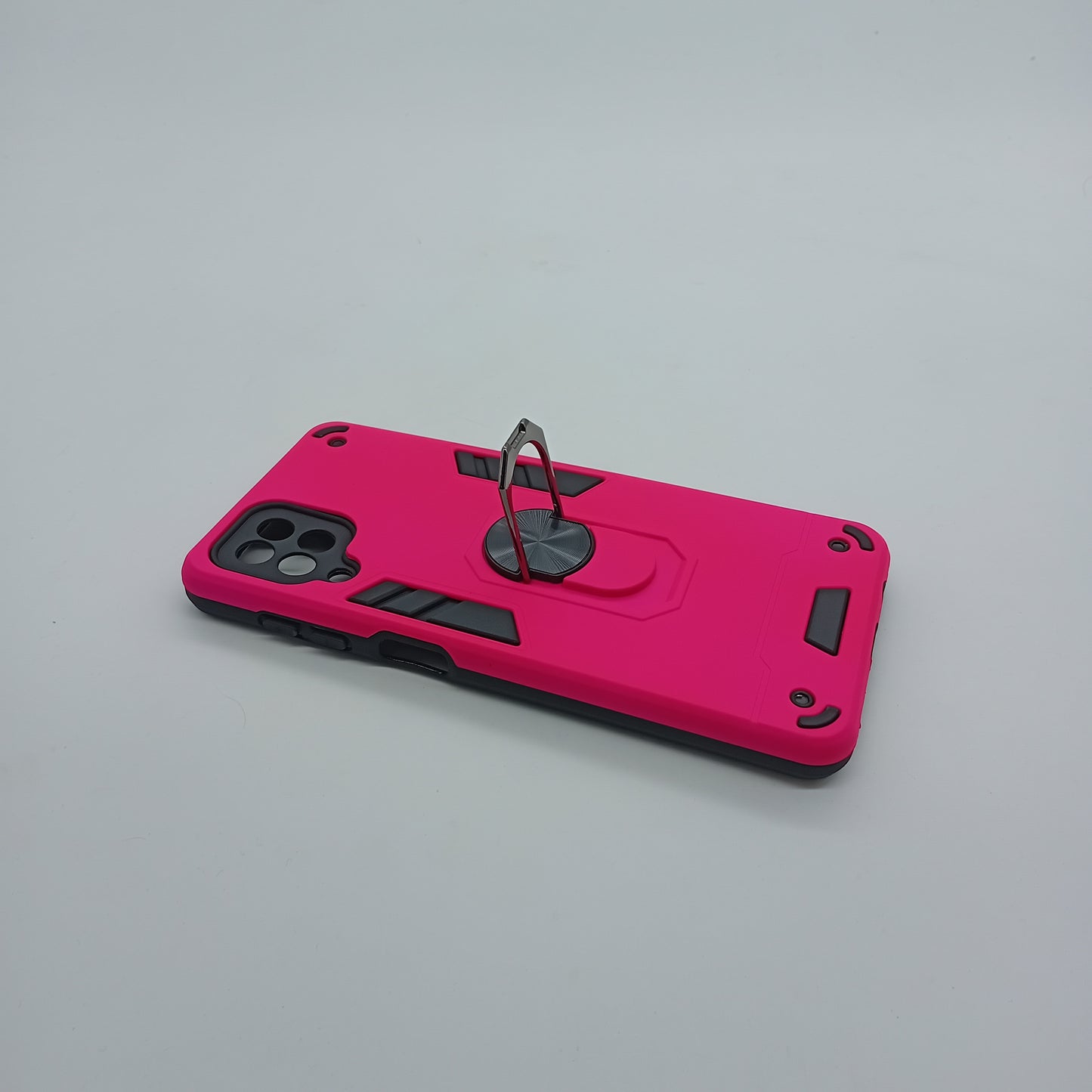 Samsung A12 Hard PC Case with ring holder Shockproof Slim back Cover