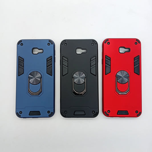 Samsung J4 Plus Hard PC Case with ring holder Shockproof Slim back Cover