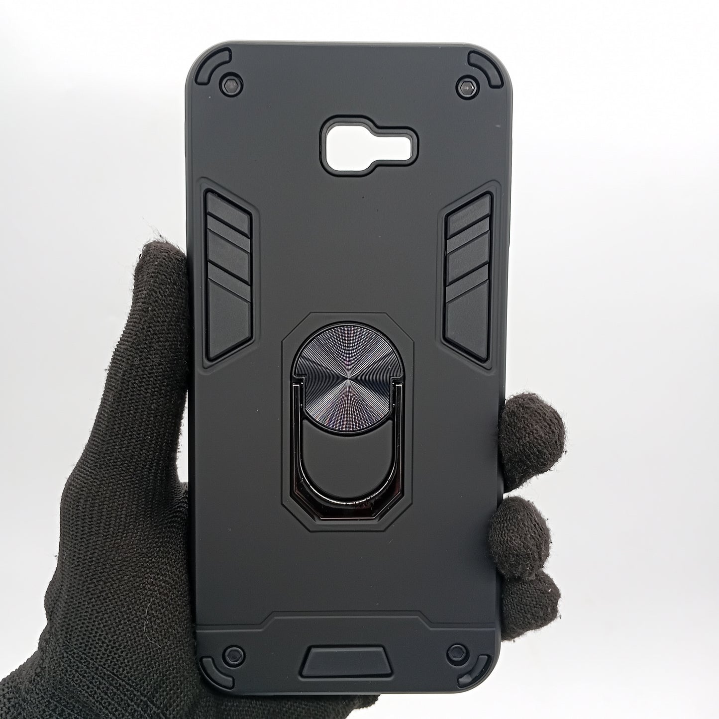 Samsung J4 Plus Hard PC Case with ring holder Shockproof Slim back Cover