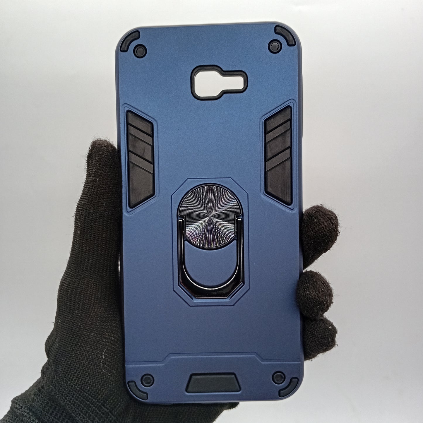 Samsung J4 Plus Hard PC Case with ring holder Shockproof Slim back Cover