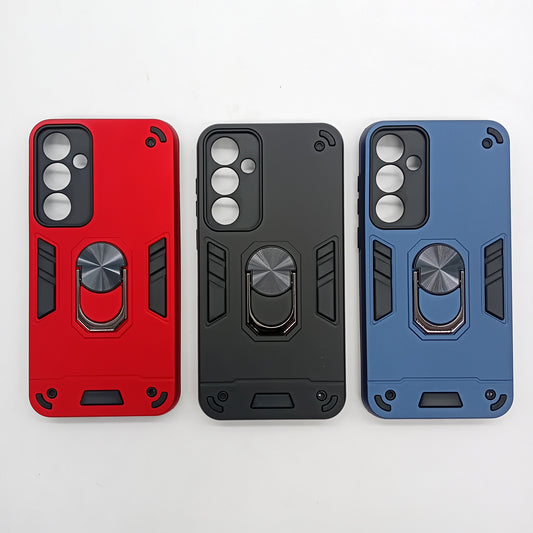 ZTE A55 Hard PC Case with ring holder Shockproof Slim back Cover