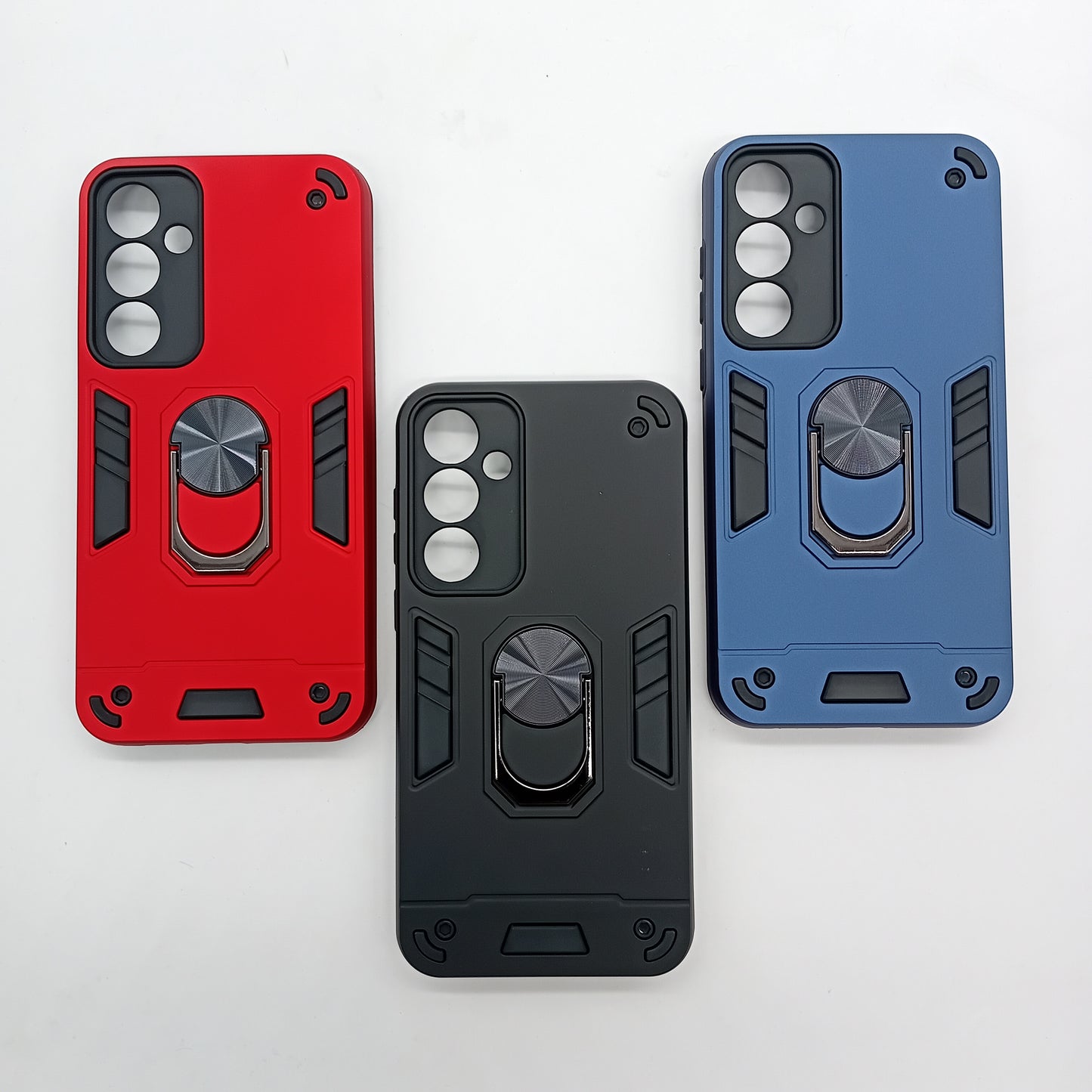 ZTE A55 Hard PC Case with ring holder Shockproof Slim back Cover