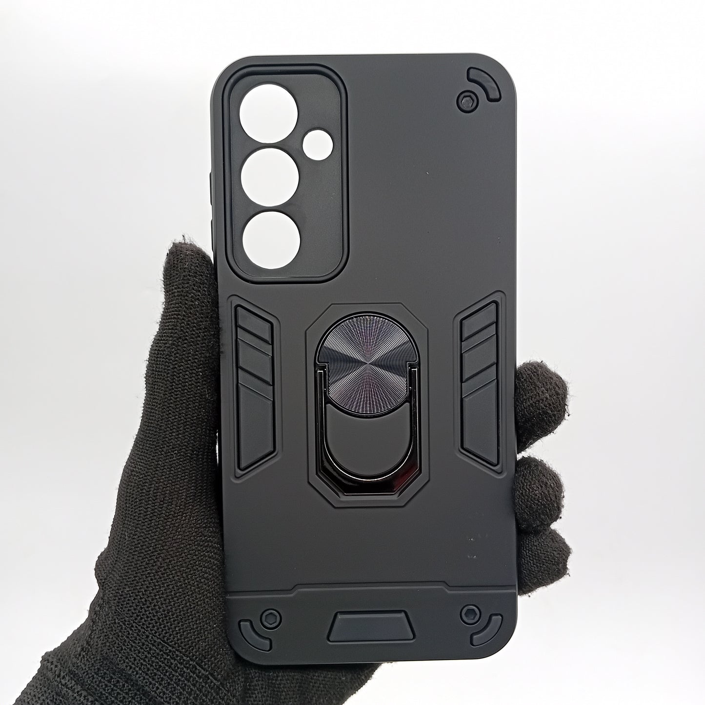 ZTE A55 Hard PC Case with ring holder Shockproof Slim back Cover