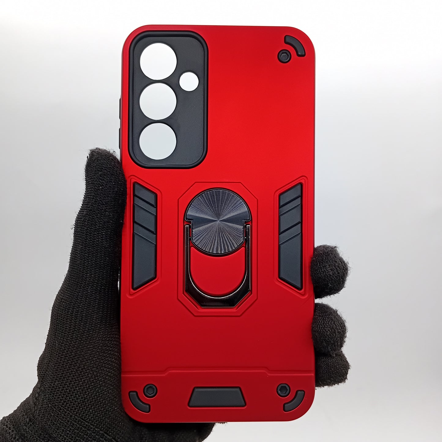 ZTE A55 Hard PC Case with ring holder Shockproof Slim back Cover