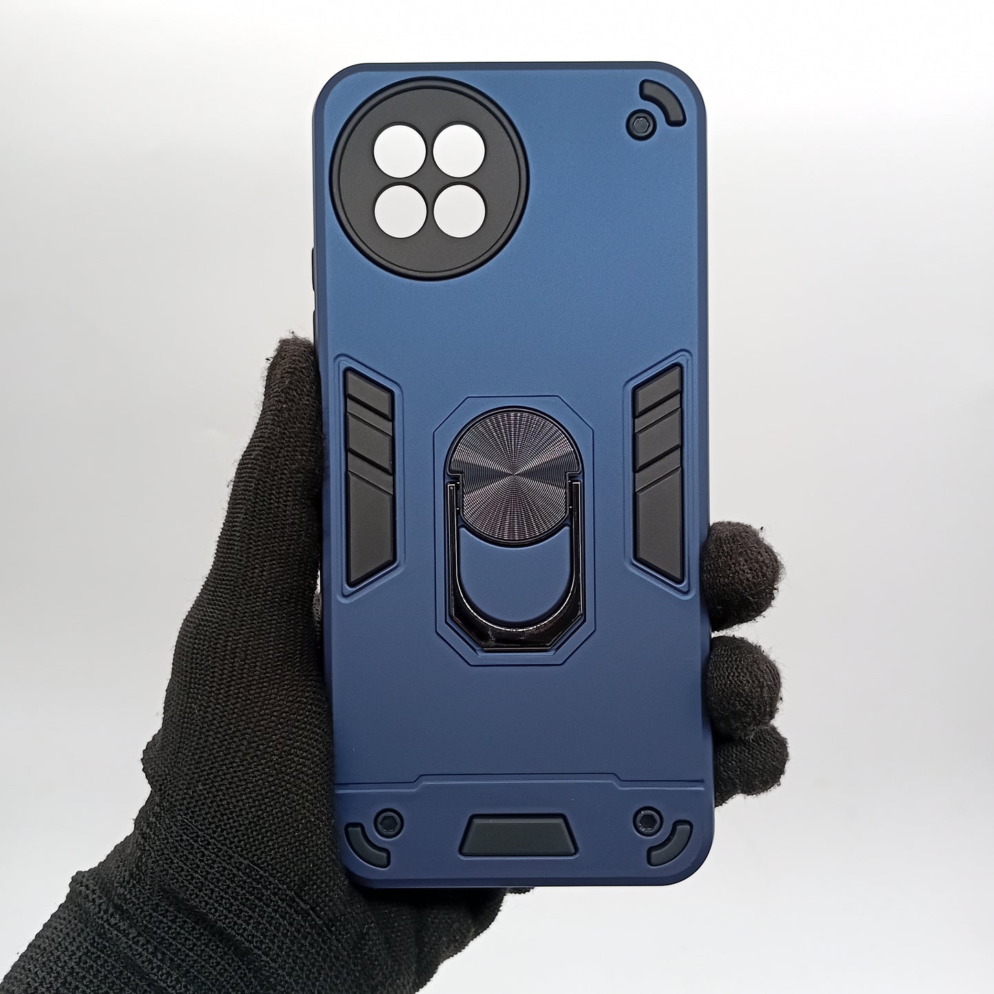 itel S23 Hard PC Case with ring holder Shockproof Slim back Cover