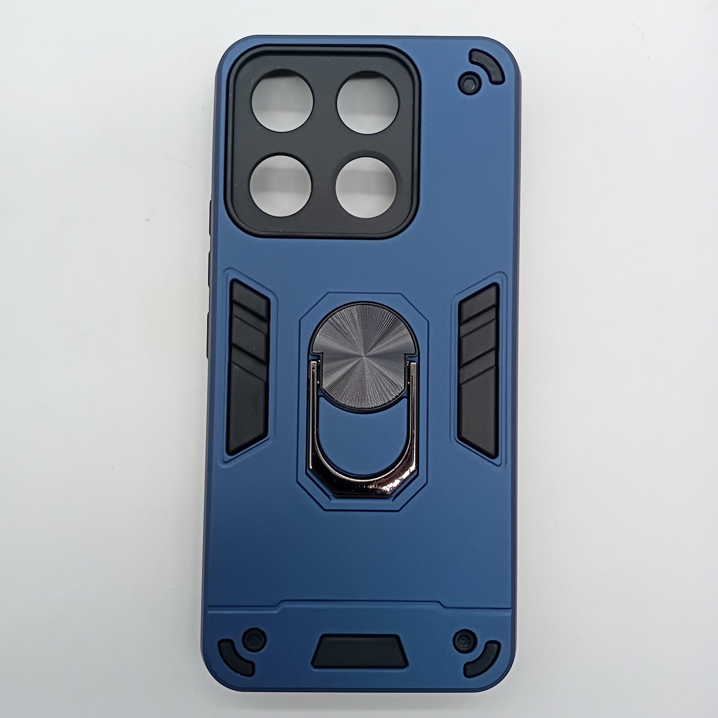 itel A60s Hard PC Case with ring holder Shockproof Slim back Cover