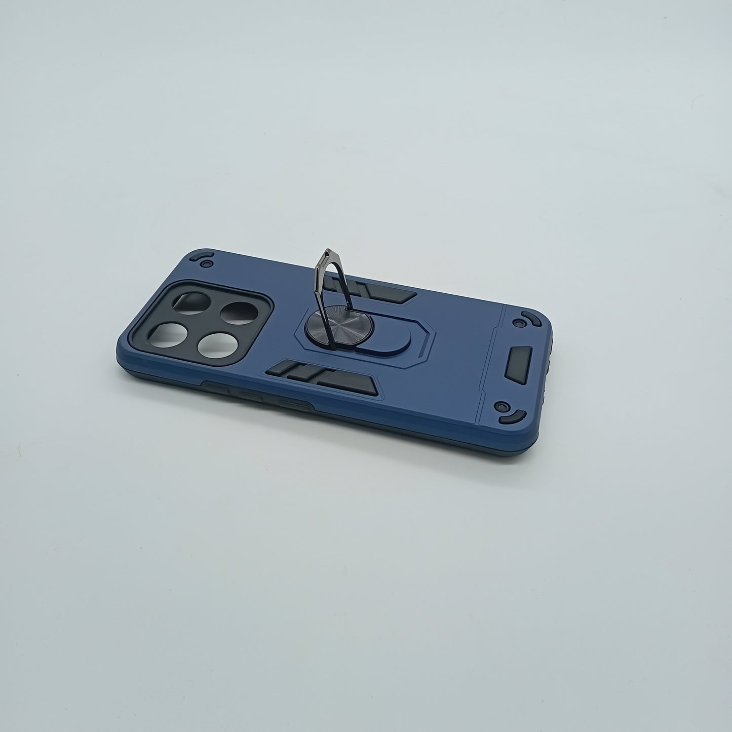 itel A60s Hard PC Case with ring holder Shockproof Slim back Cover