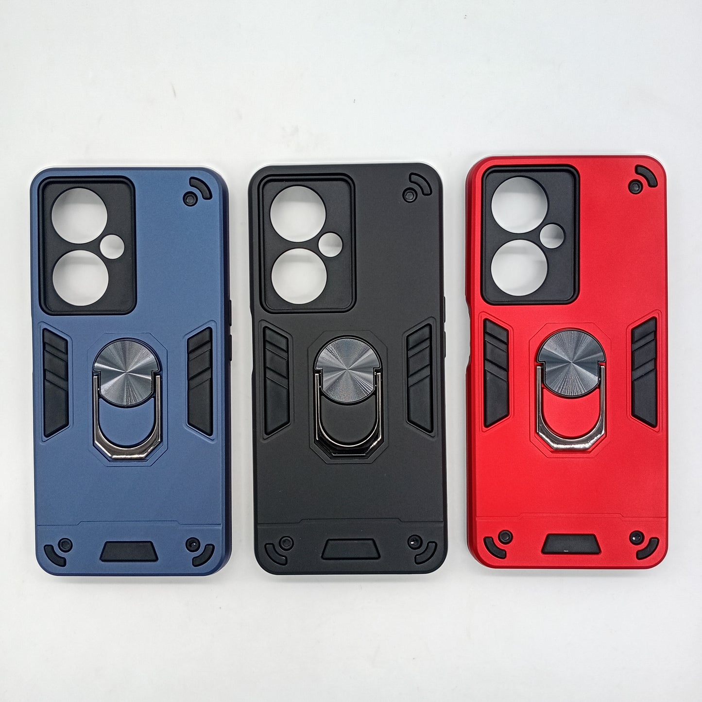 OPPO Nord CE3 Lite Hard PC Case with ring holder Shockproof Slim back Cover