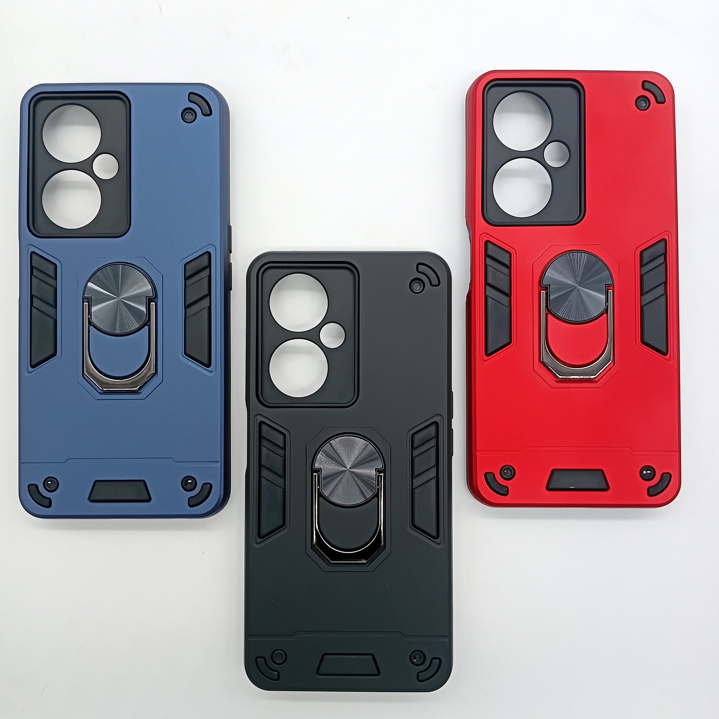OPPO Nord CE3 Lite Hard PC Case with ring holder Shockproof Slim back Cover