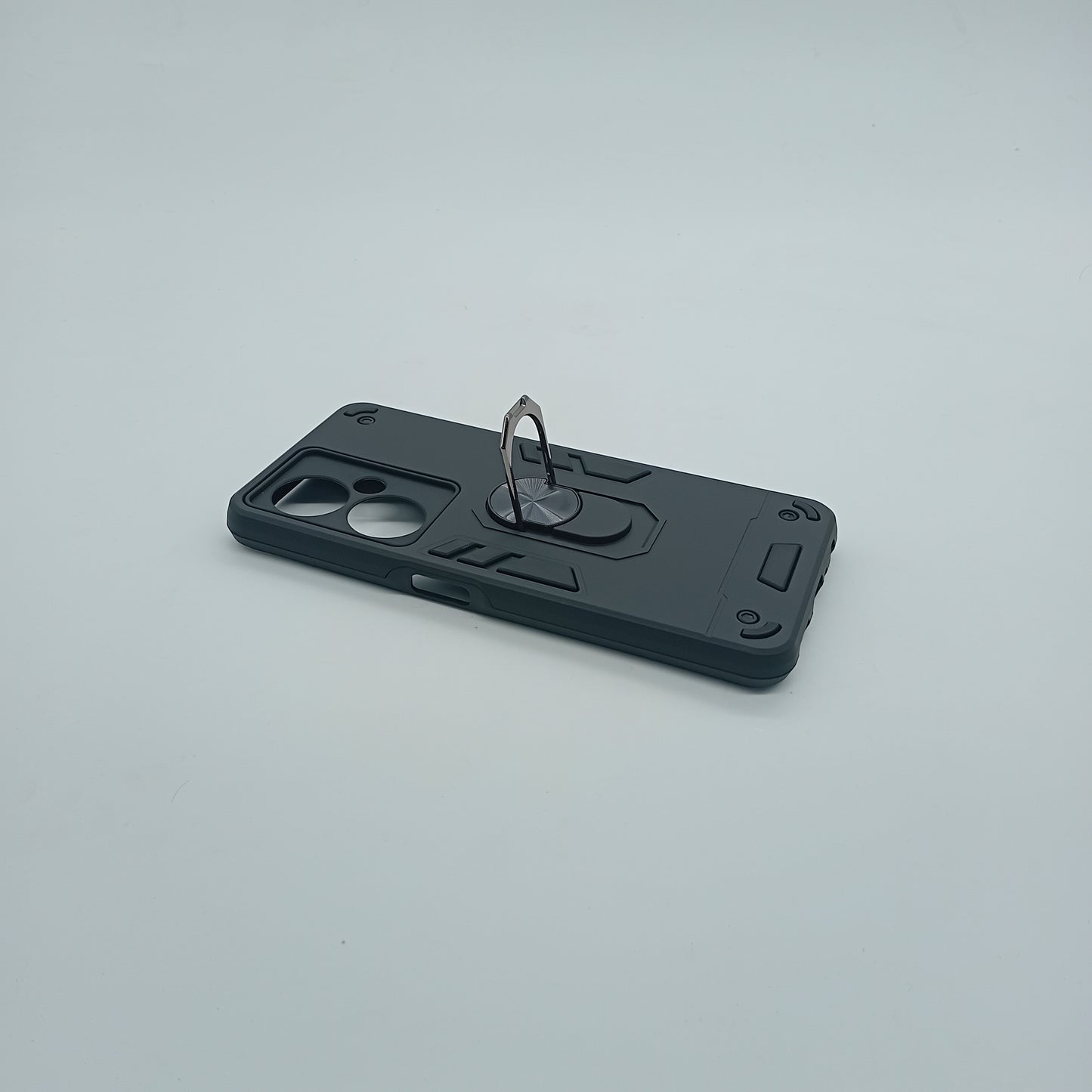 OPPO Nord CE3 Lite Hard PC Case with ring holder Shockproof Slim back Cover