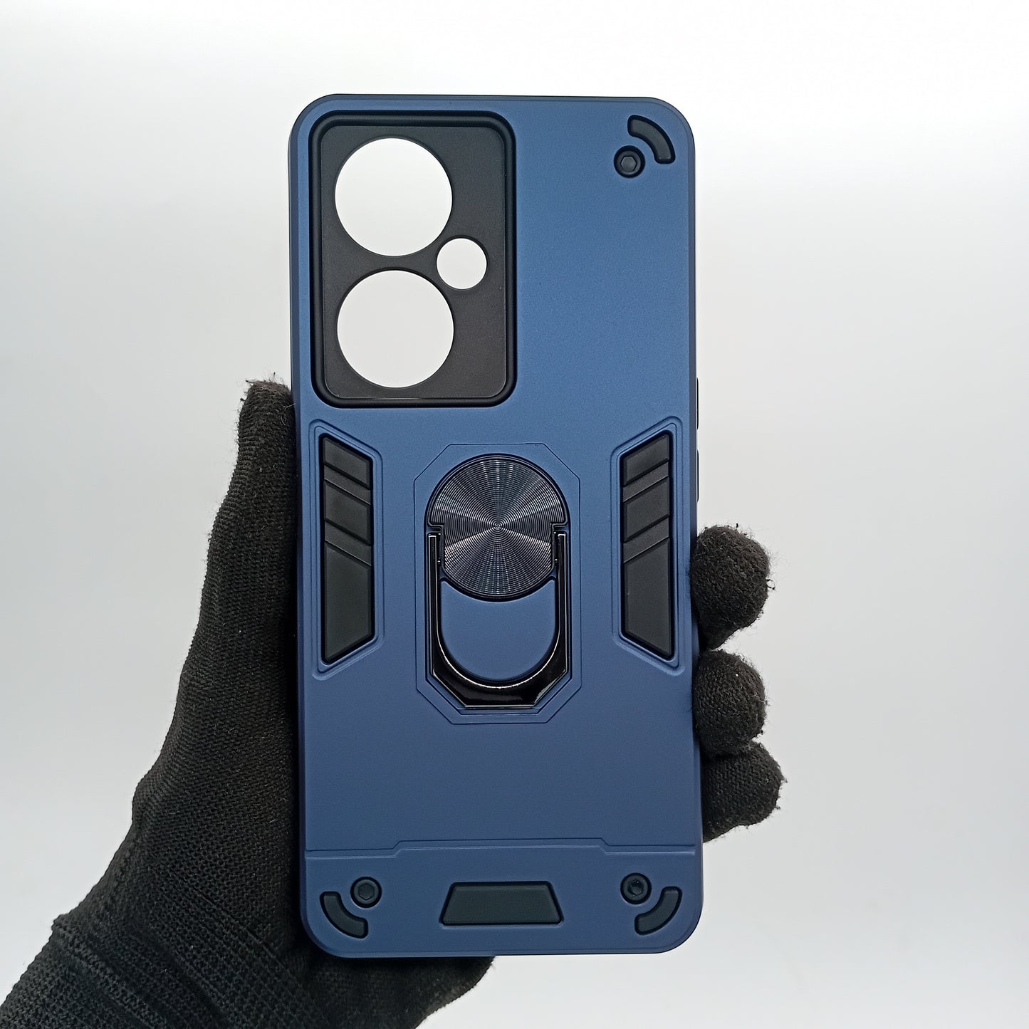 OPPO Nord CE3 Lite Hard PC Case with ring holder Shockproof Slim back Cover