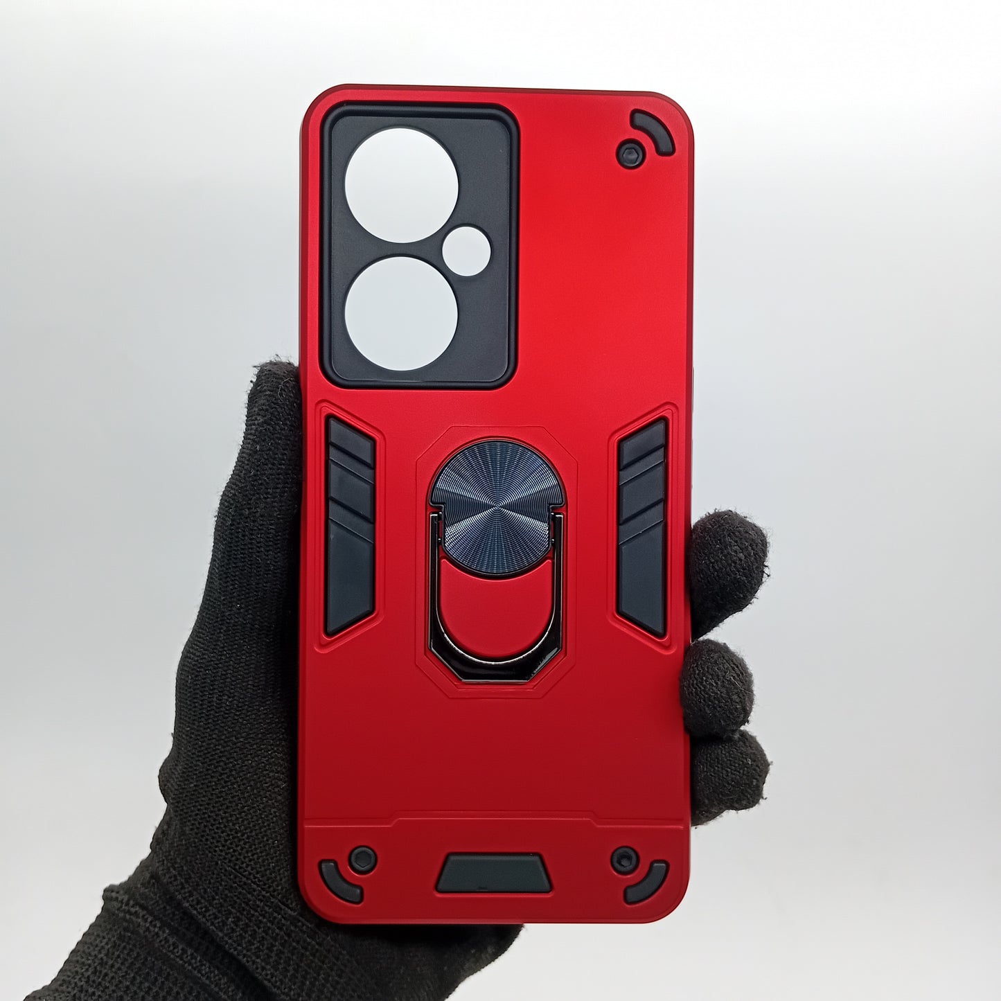 OPPO Nord CE3 Lite Hard PC Case with ring holder Shockproof Slim back Cover