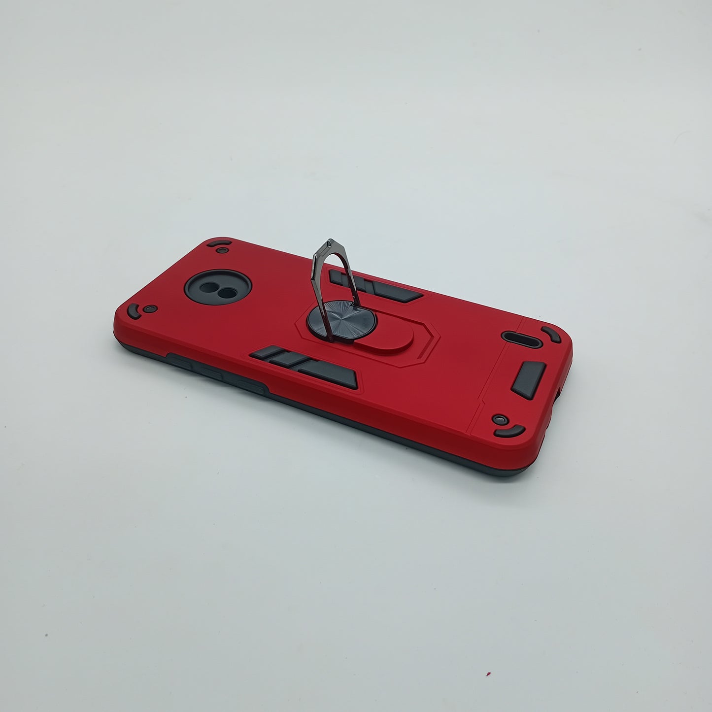 Nokia C10 Hard PC Case with ring holder Shockproof Slim back Cover