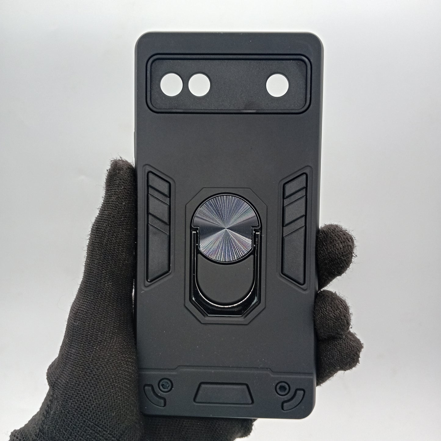 Google Pixel 6A Hard PC Case with ring holder Shockproof Slim back Cover