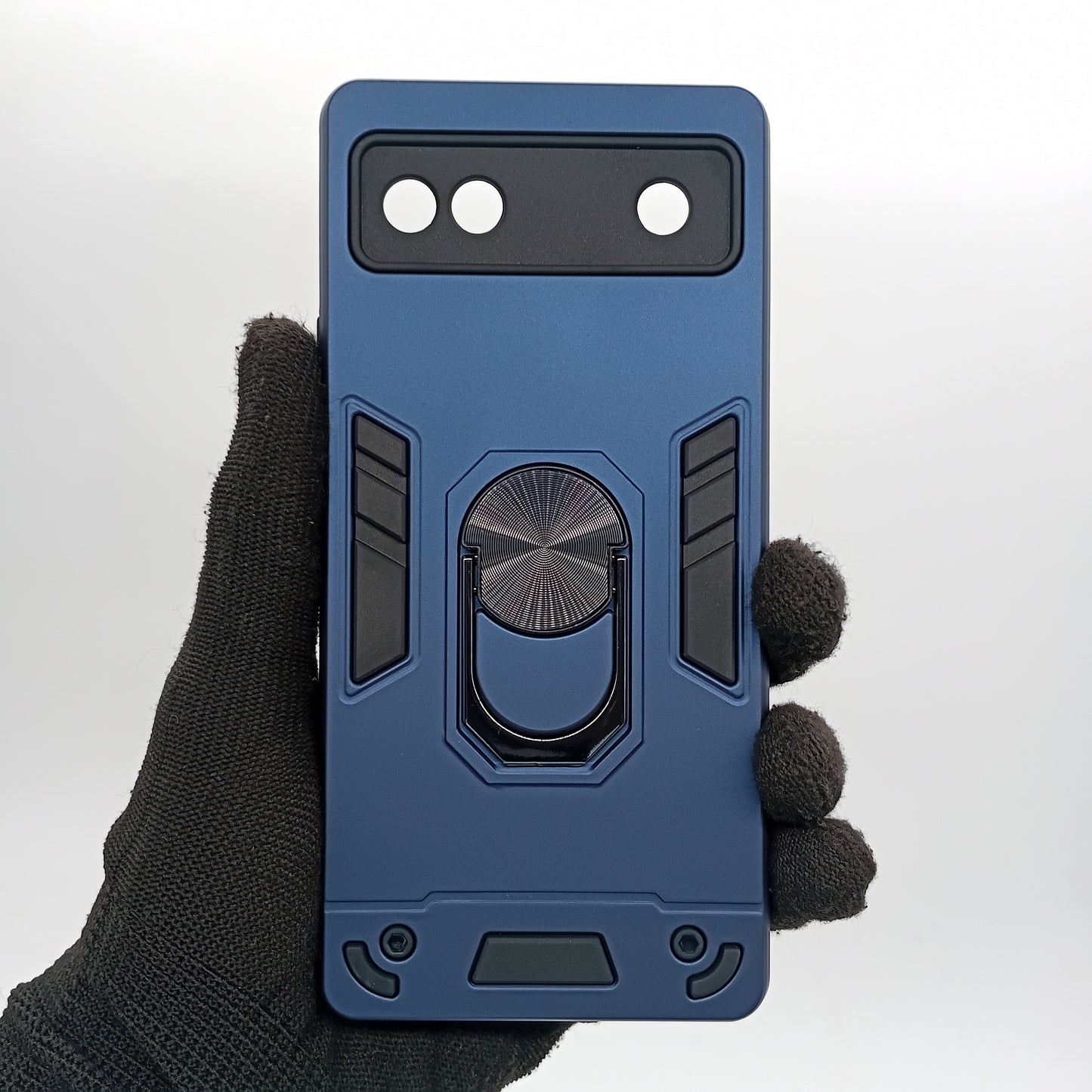 Google Pixel 6A Hard PC Case with ring holder Shockproof Slim back Cover