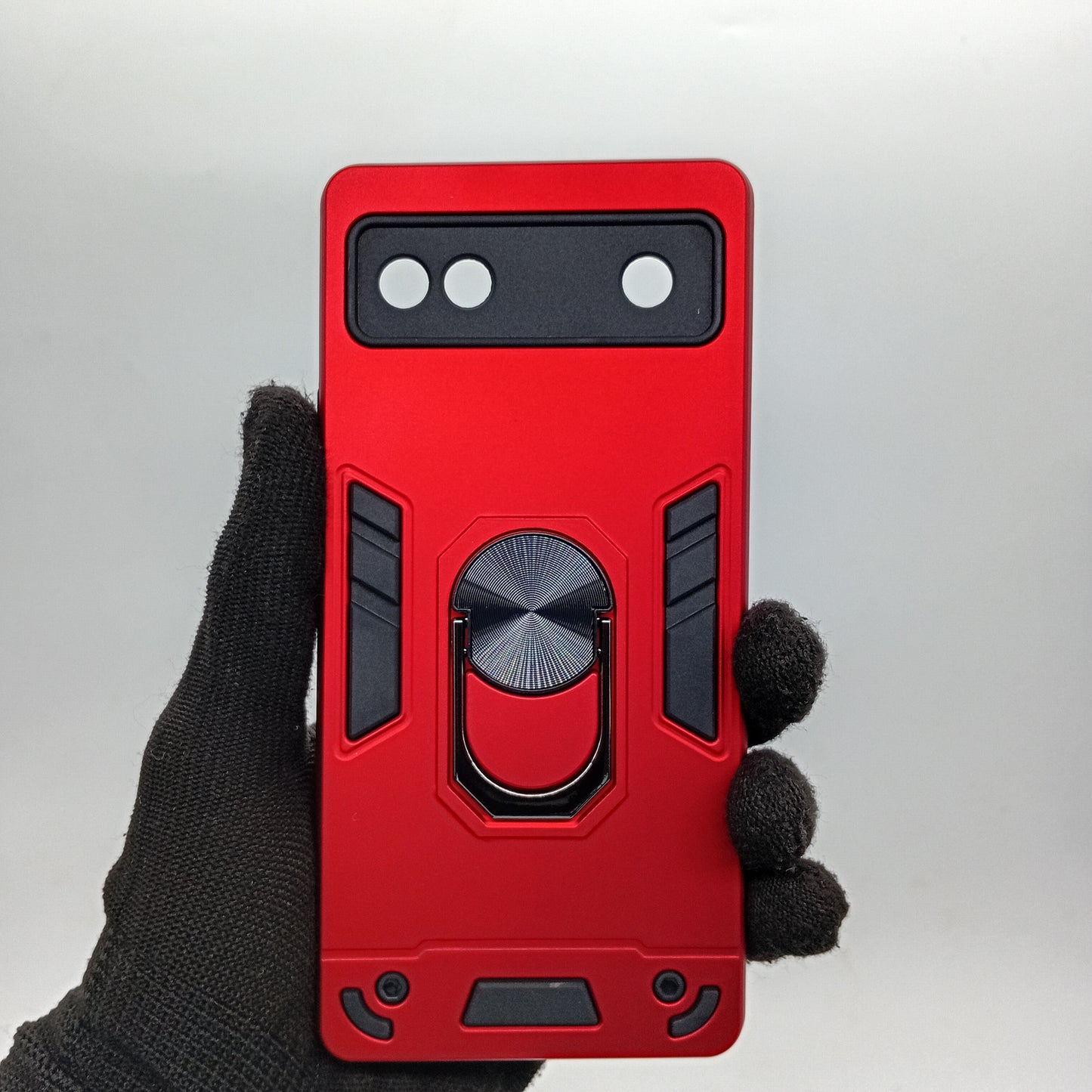 Google Pixel 6A Hard PC Case with ring holder Shockproof Slim back Cover