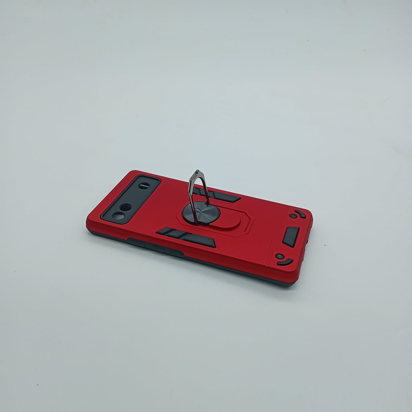 Google Pixel 6A Hard PC Case with ring holder Shockproof Slim back Cover