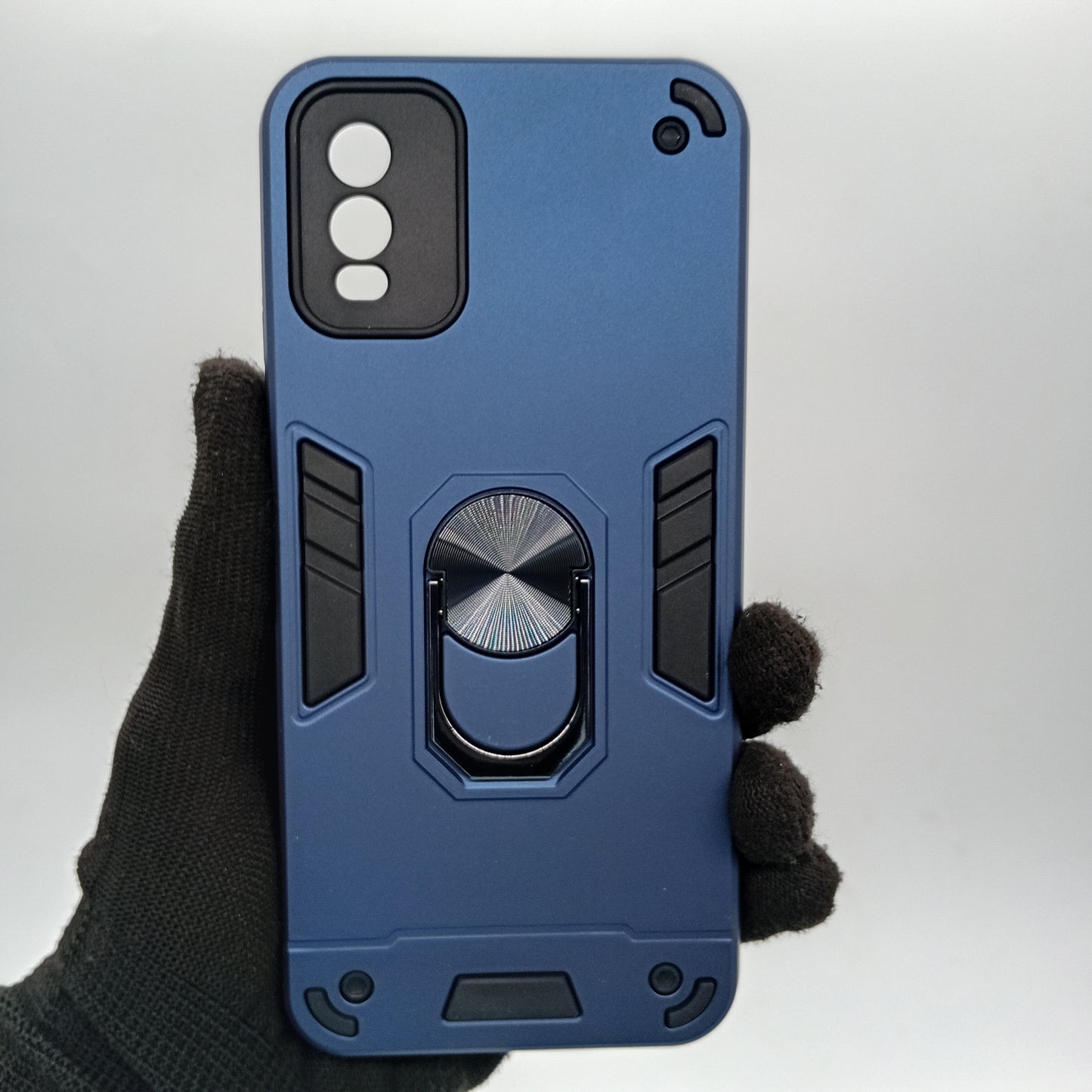 Nokia C32 Hard PC Case with ring holder Shockproof Slim back Cover