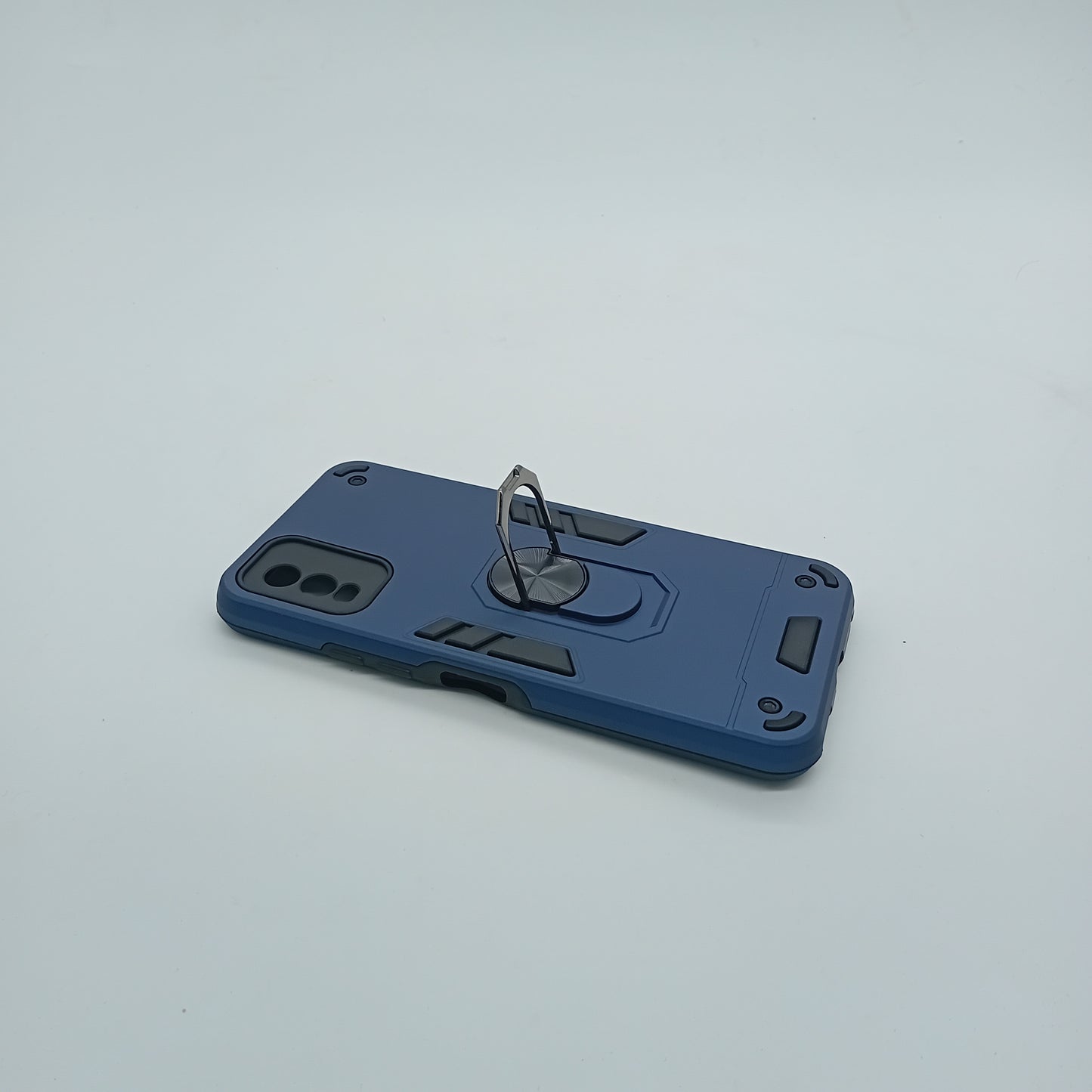 Nokia C32 Hard PC Case with ring holder Shockproof Slim back Cover