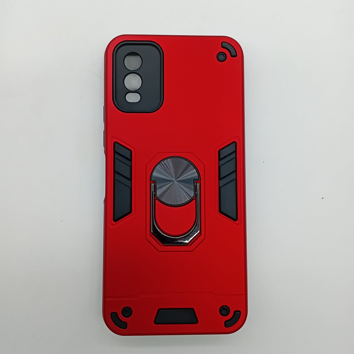 Nokia C32 Hard PC Case with ring holder Shockproof Slim back Cover