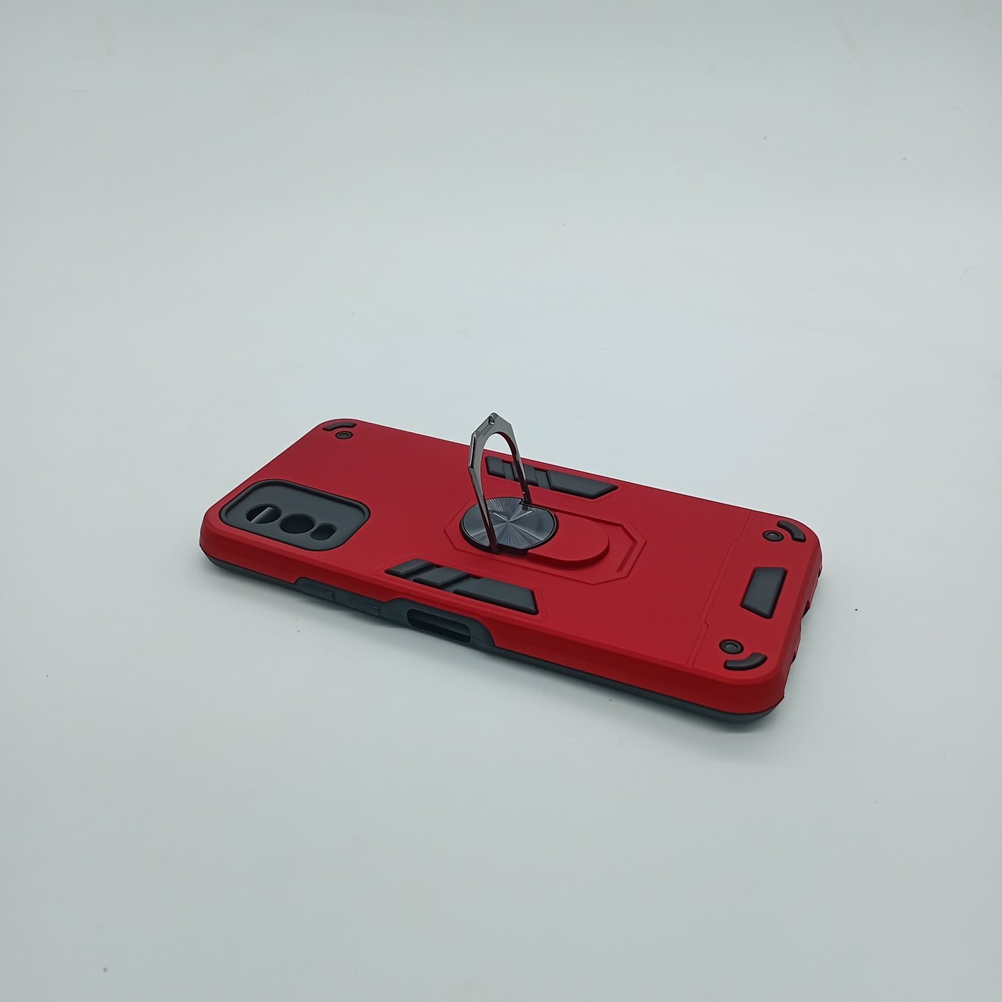 Nokia C32 Hard PC Case with ring holder Shockproof Slim back Cover