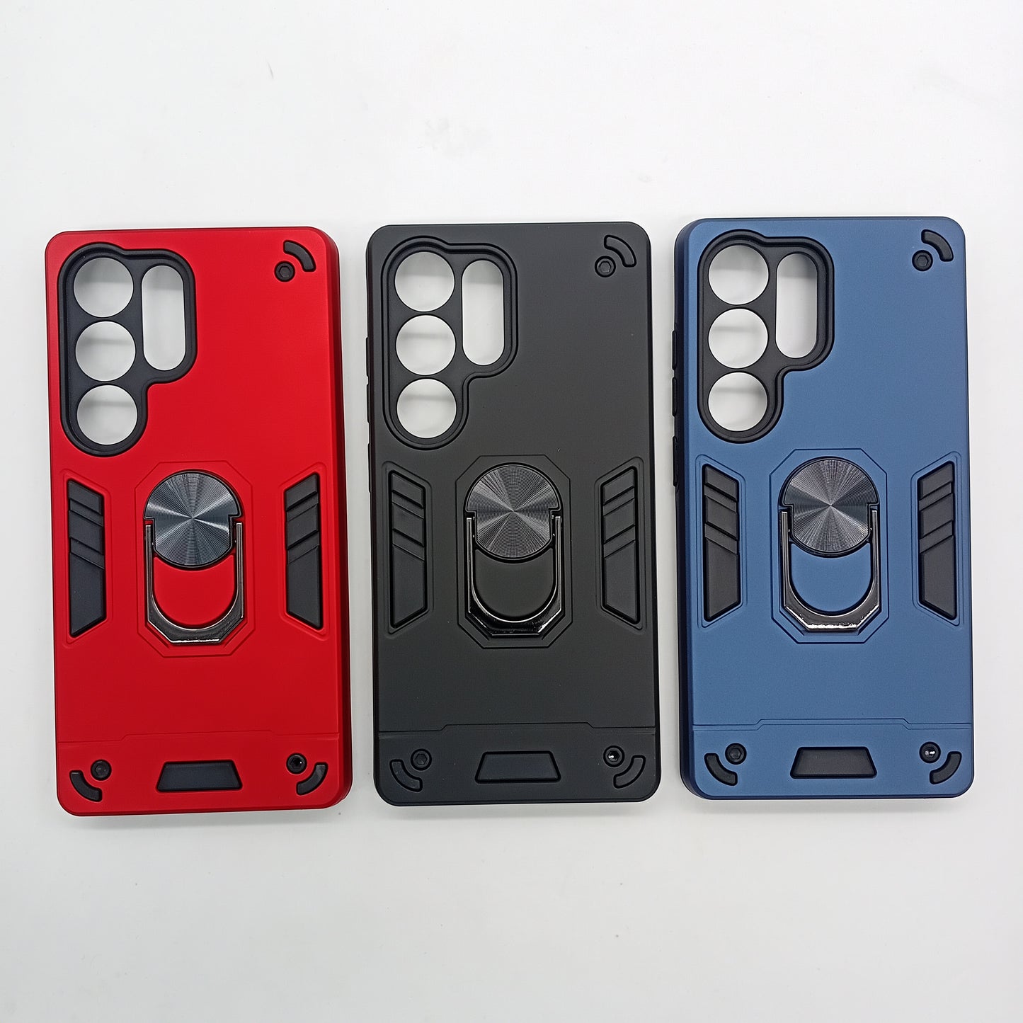 Samsung S25 Ultra Hard PC Case with ring holder Shockproof Slim back Cover