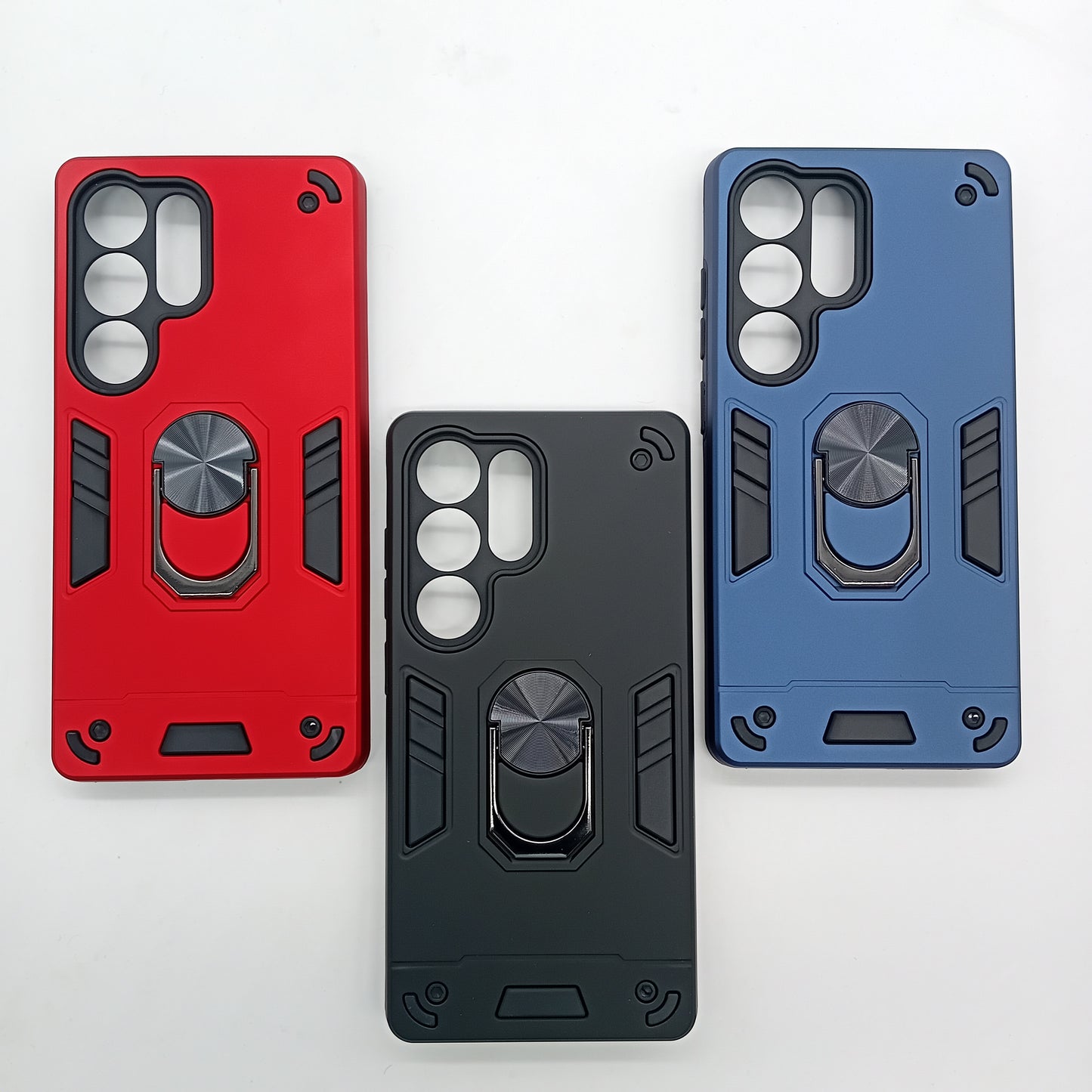 Samsung S25 Ultra Hard PC Case with ring holder Shockproof Slim back Cover