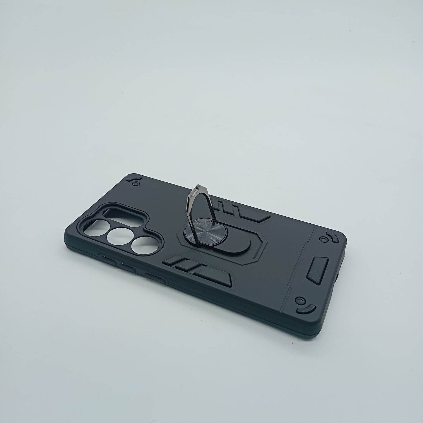 Samsung S25 Ultra Hard PC Case with ring holder Shockproof Slim back Cover