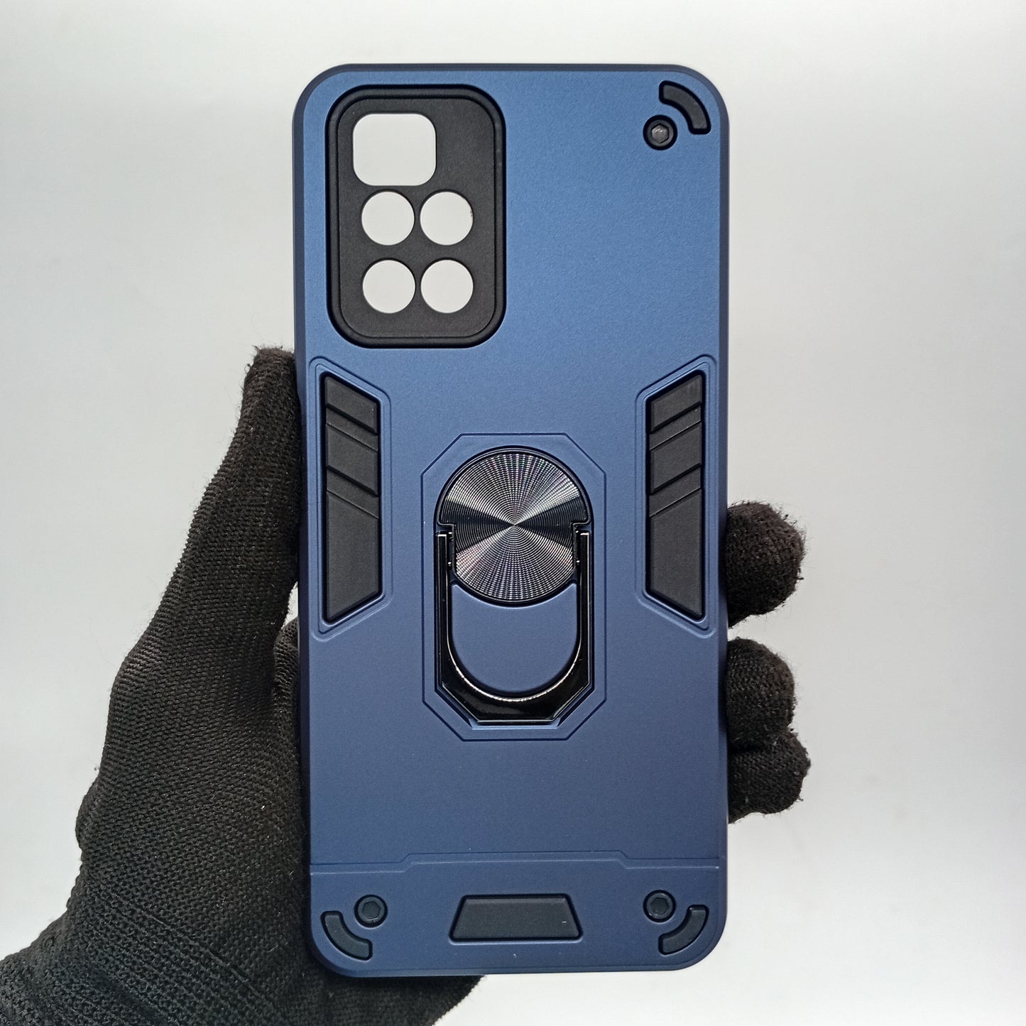 Redmi 10 Hard PC Case with ring holder Shockproof Slim back Cover