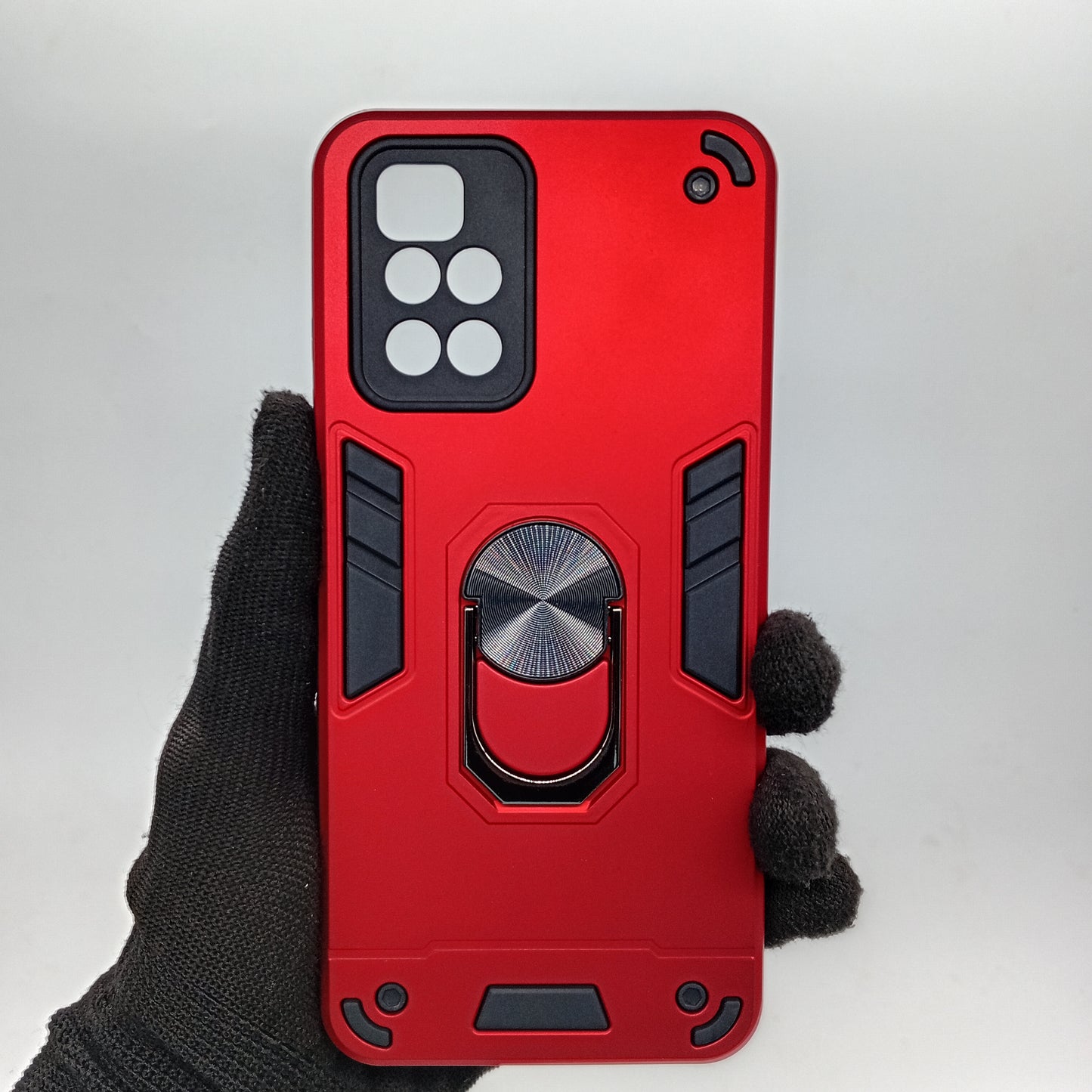 Redmi 10 Hard PC Case with ring holder Shockproof Slim back Cover