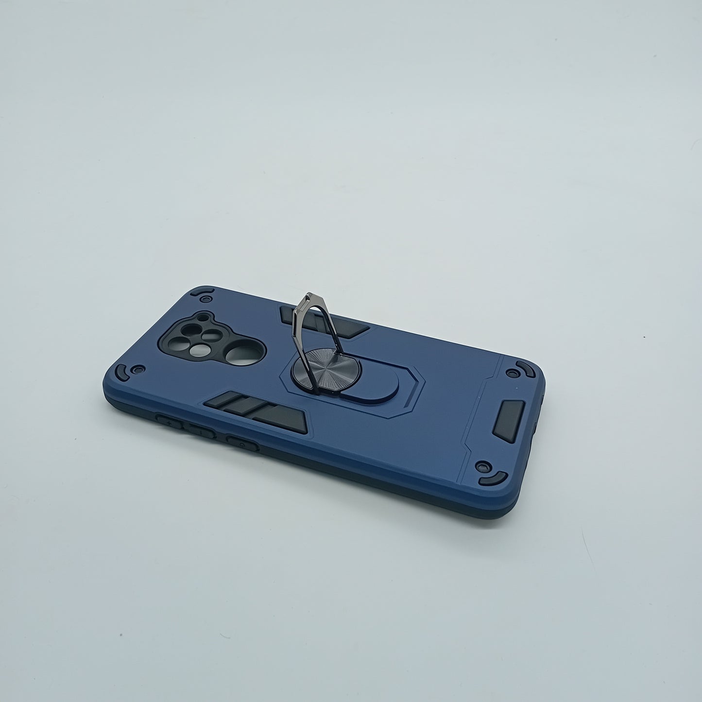 Redmi Note 9 Hard PC Case with ring holder Shockproof Slim back Cover