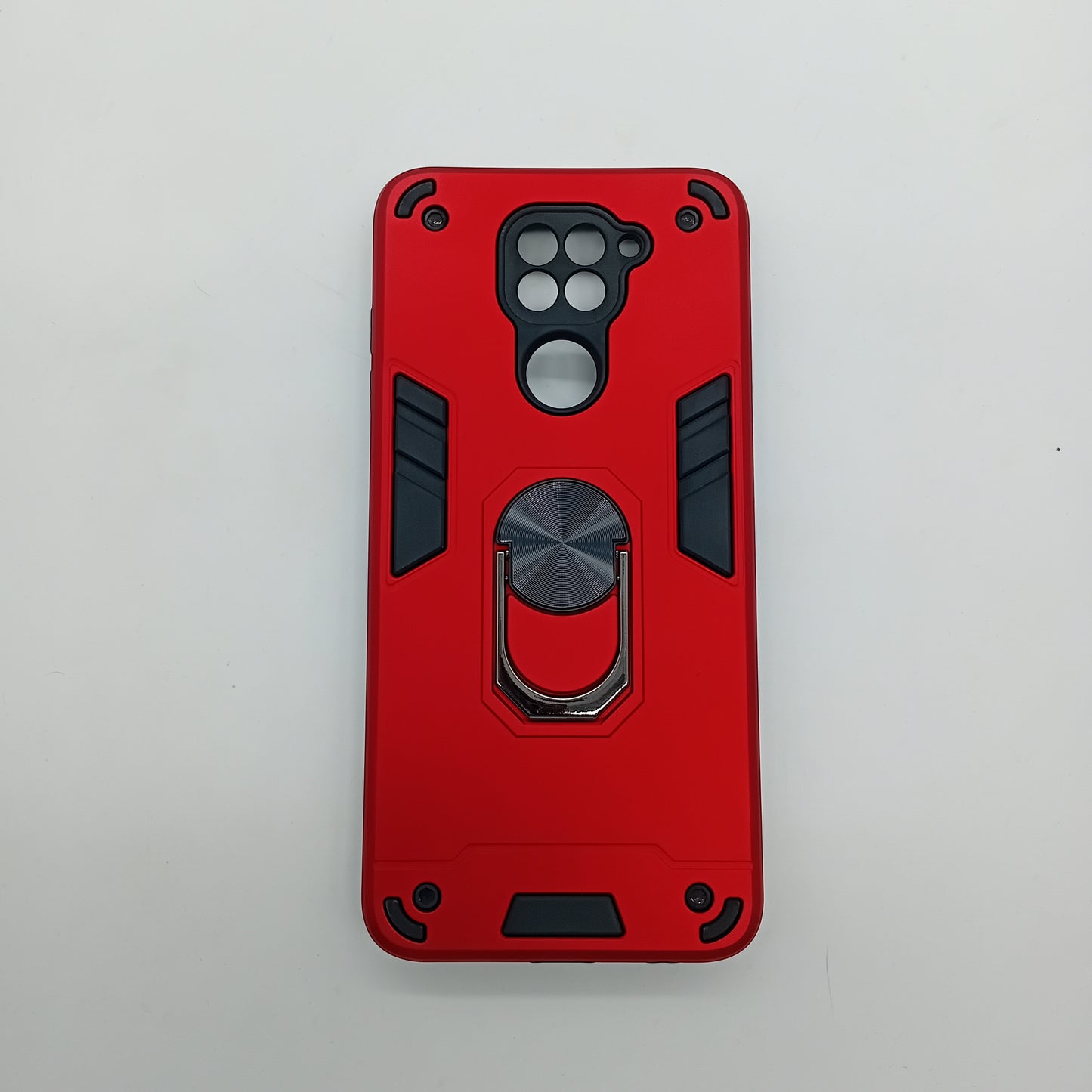 Redmi Note 9 Hard PC Case with ring holder Shockproof Slim back Cover