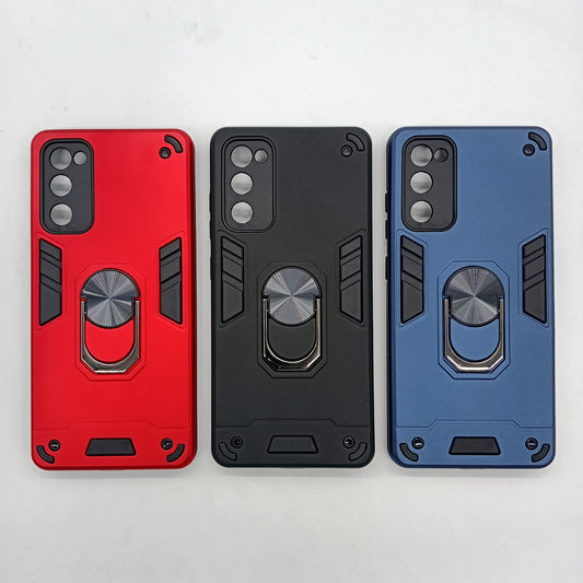 Samsung S20 FE Hard PC Case with ring holder Shockproof Slim back Cover