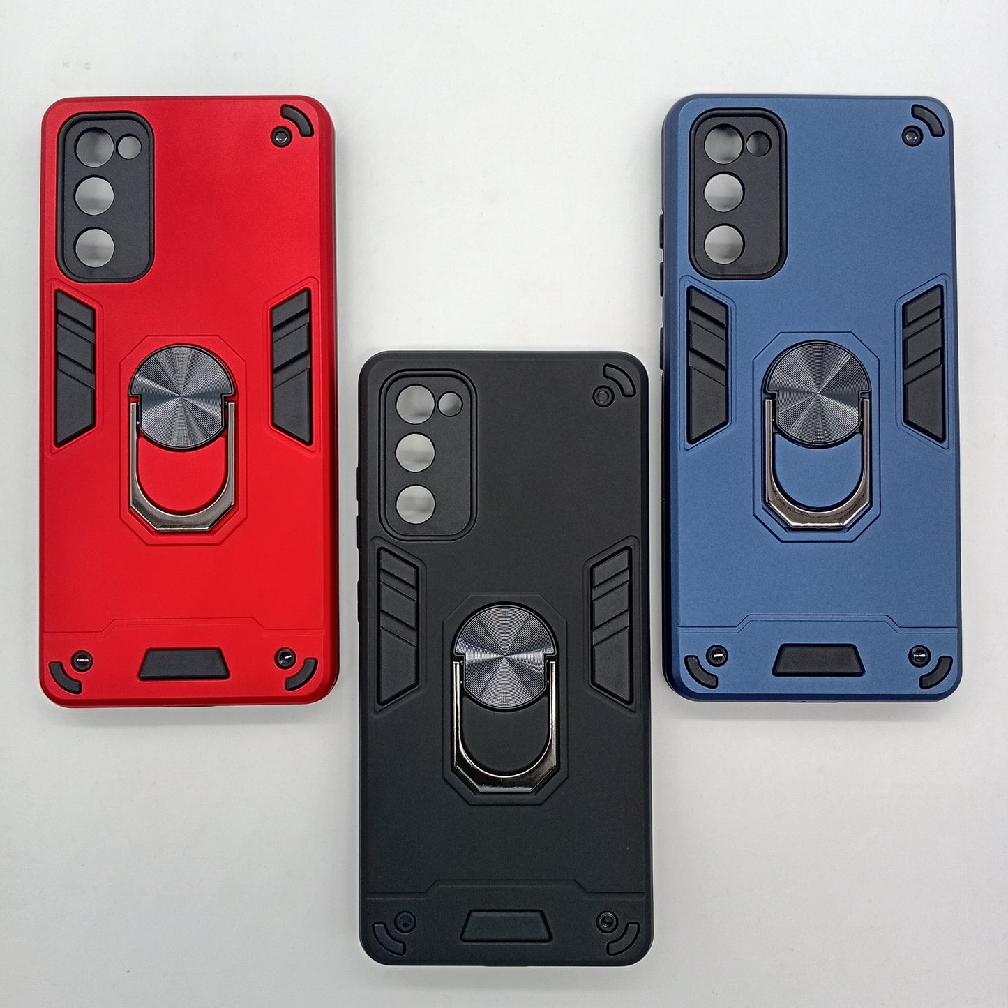 Samsung S20 FE Hard PC Case with ring holder Shockproof Slim back Cover