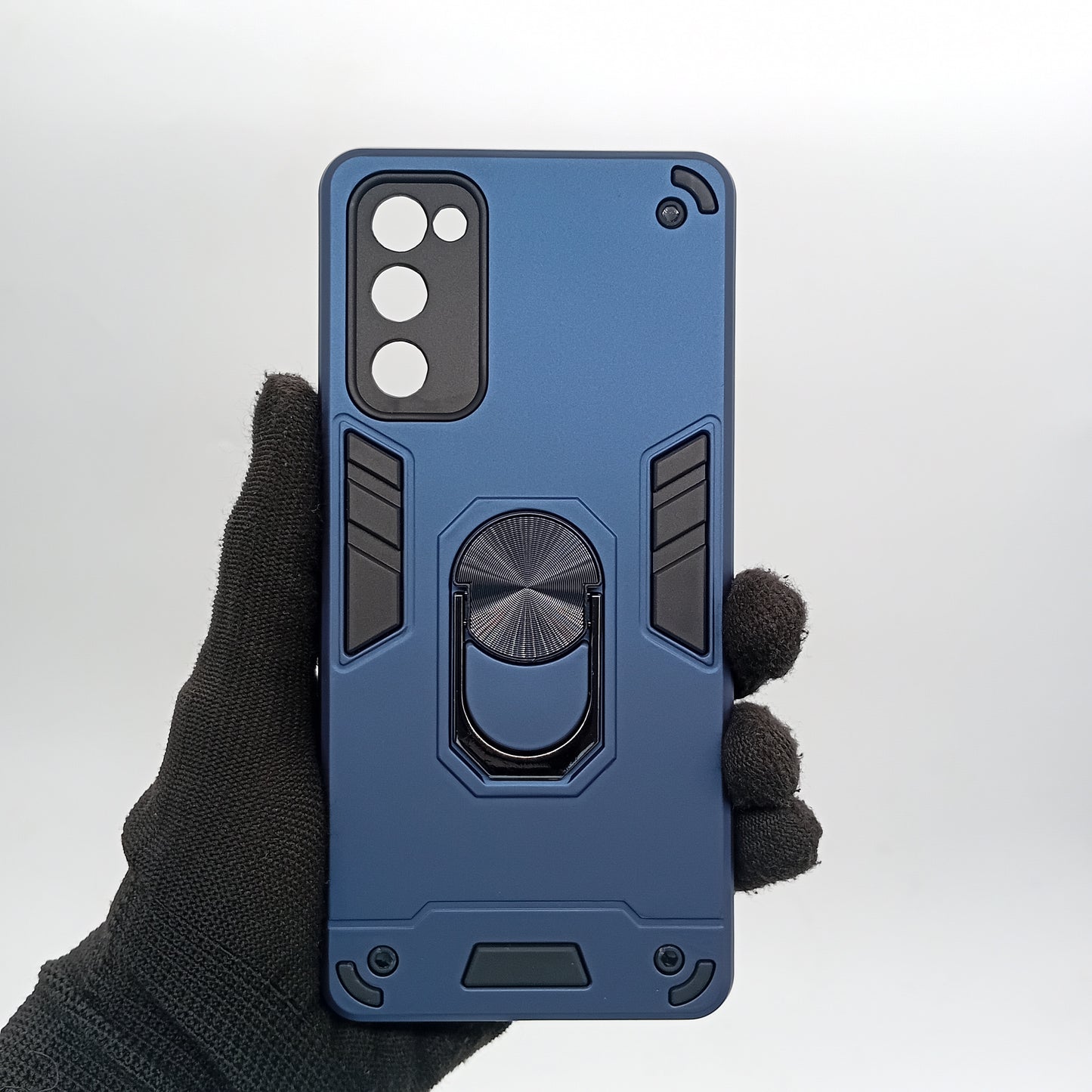 Samsung S20 FE Hard PC Case with ring holder Shockproof Slim back Cover