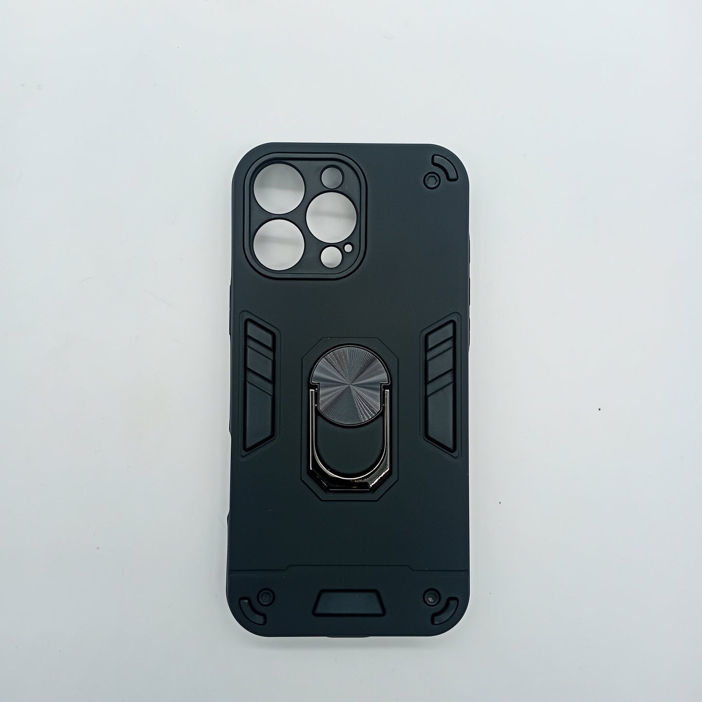 iPhone 16 Pro Max Hard PC Case with ring holder Shockproof Slim back Cover