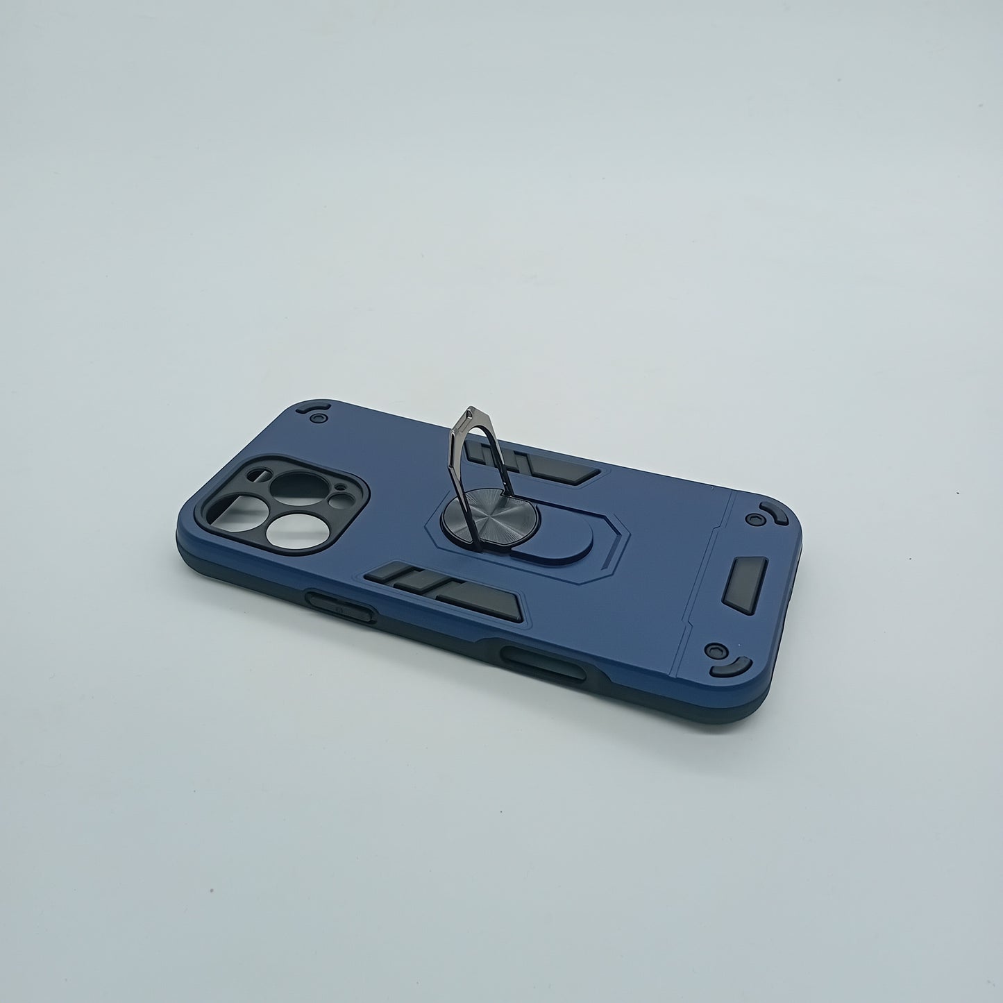 iPhone 16 Pro Max Hard PC Case with ring holder Shockproof Slim back Cover