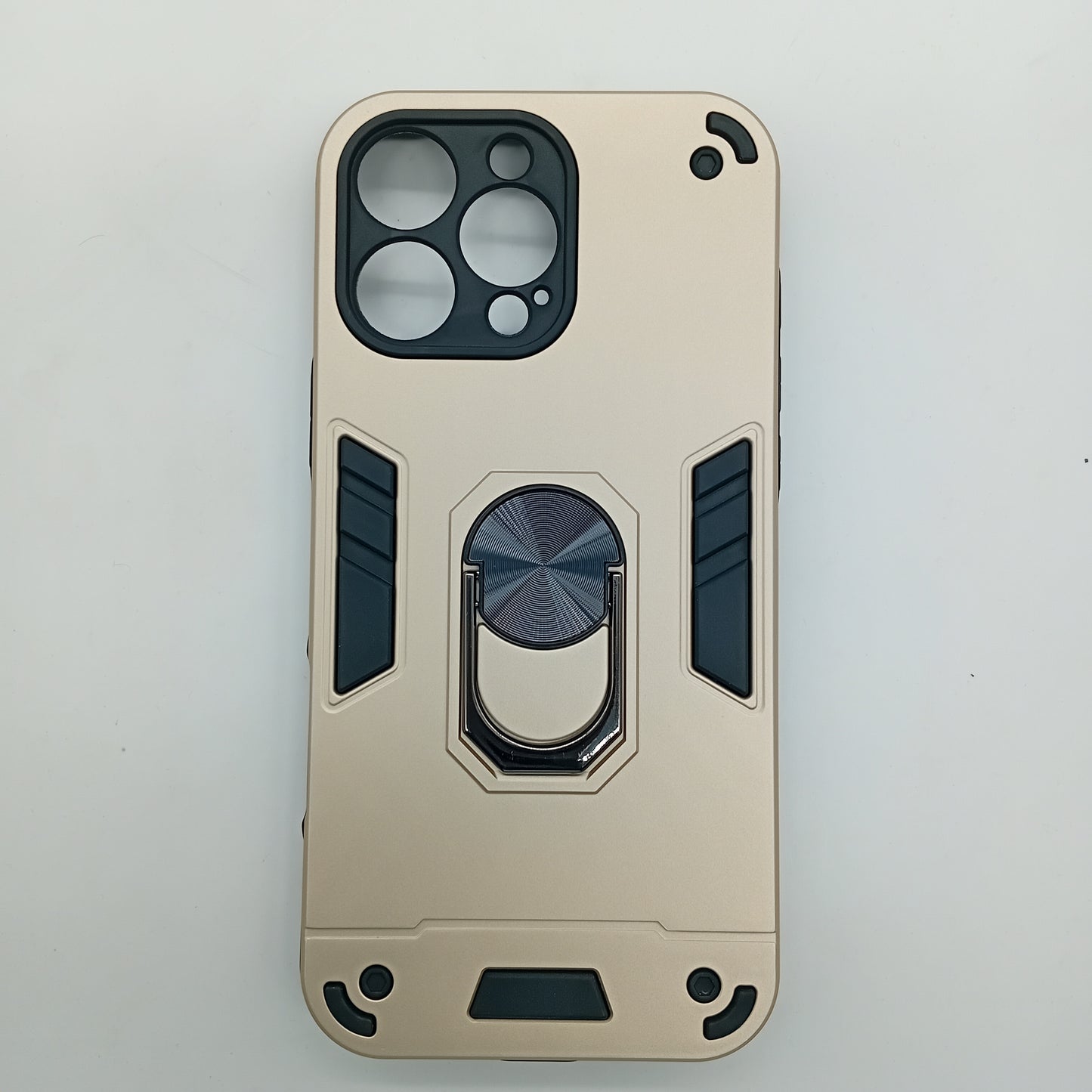 iPhone 16 Pro Max Hard PC Case with ring holder Shockproof Slim back Cover