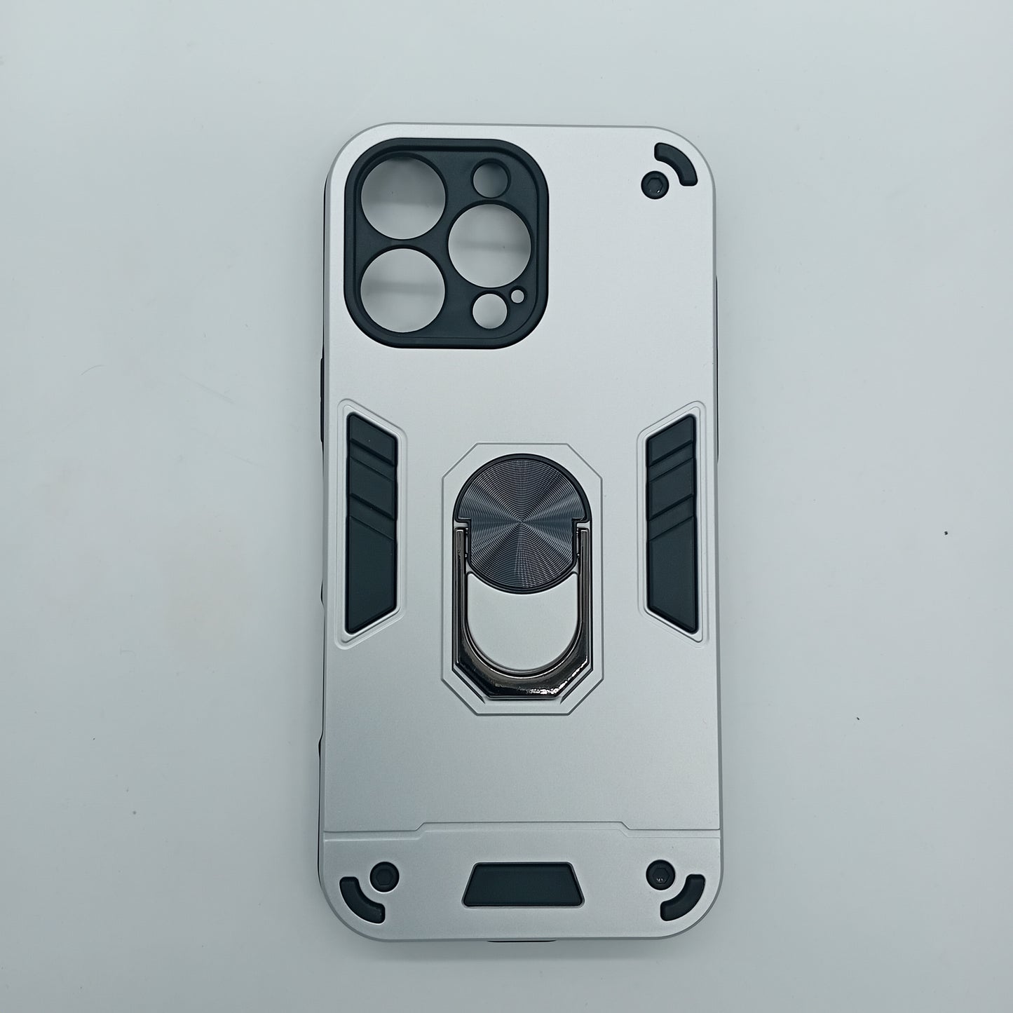 iPhone 16 Pro Max Hard PC Case with ring holder Shockproof Slim back Cover